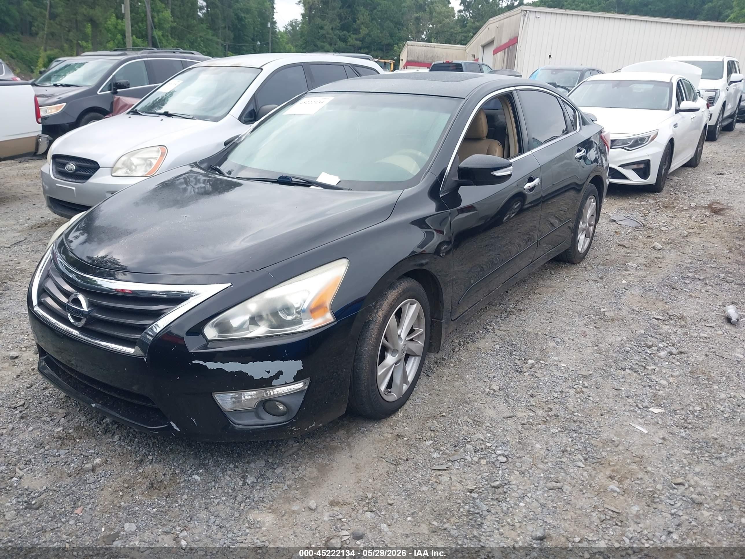 2013 Nissan Altima 2.5 Sl Black vin: 1N4AL3APXDN580784