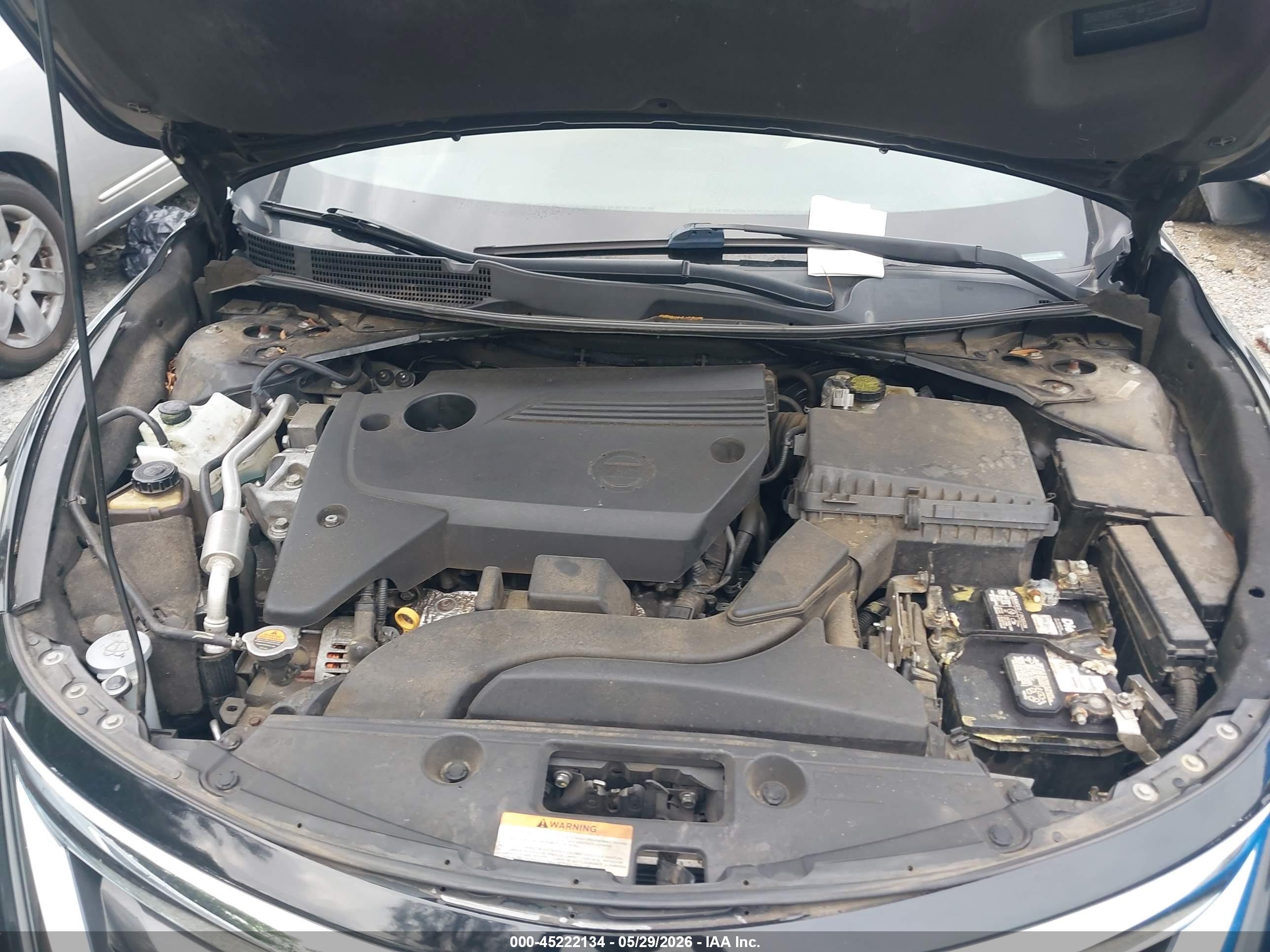 2013 Nissan Altima 2.5 Sl Black vin: 1N4AL3APXDN580784
