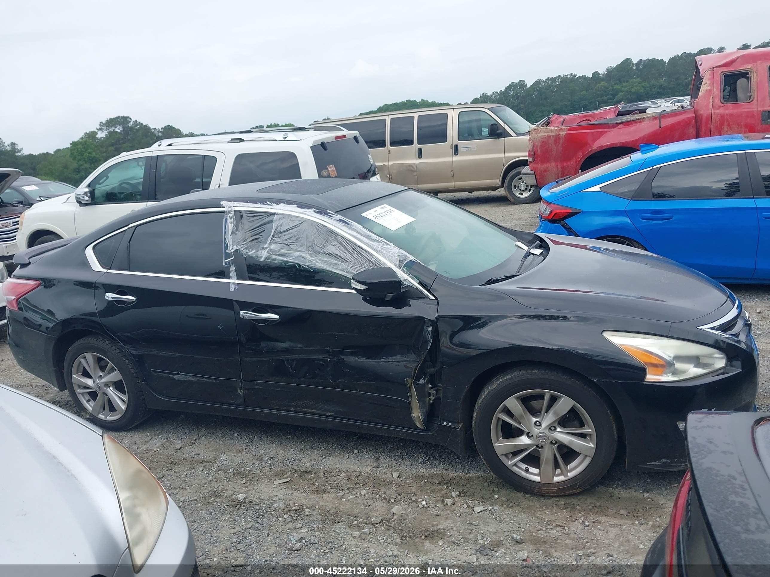 2013 Nissan Altima 2.5 Sl Black vin: 1N4AL3APXDN580784