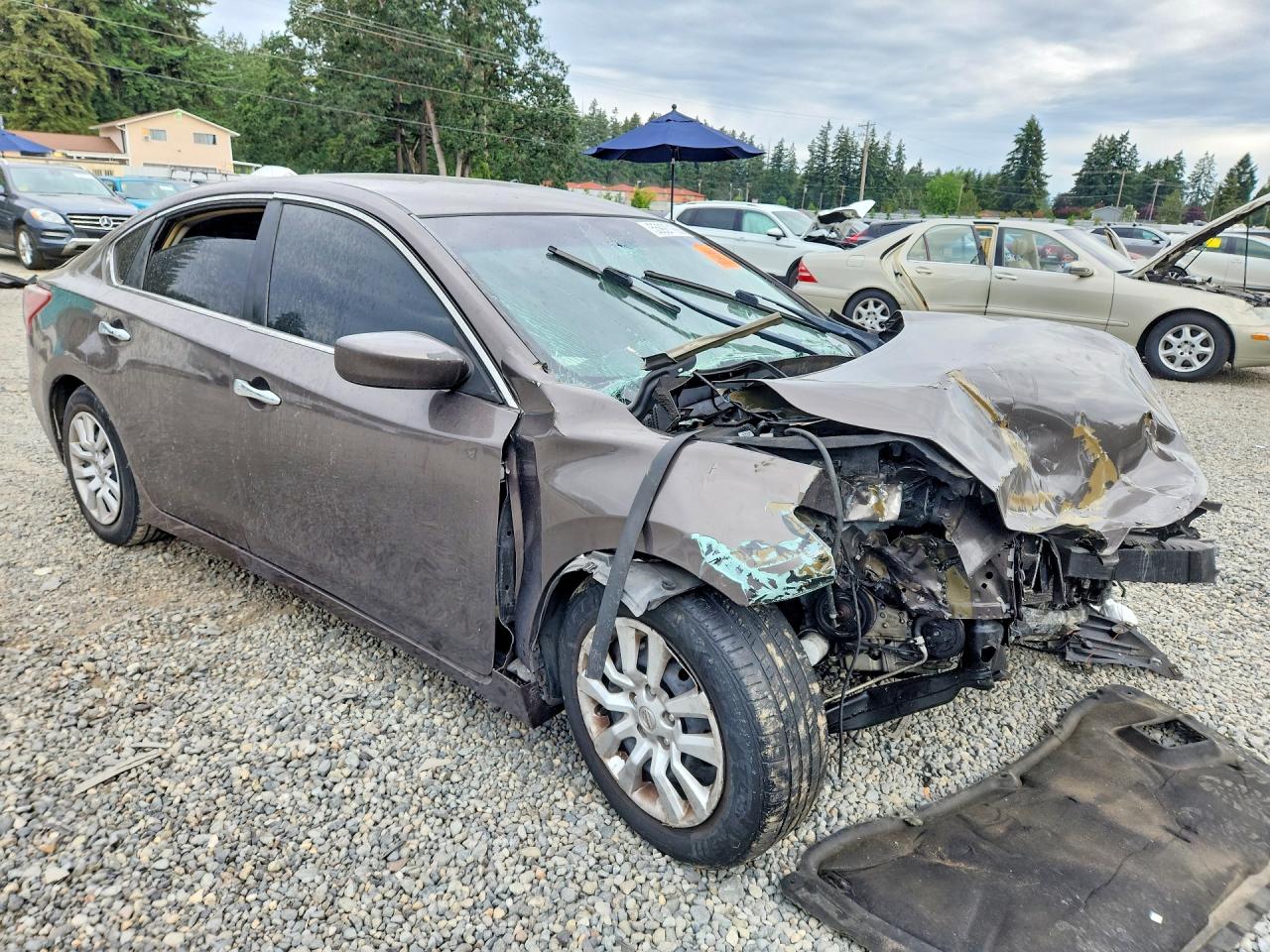 2013 Nissan Altima 2.5 Gray vin: 1N4AL3APXDN583104