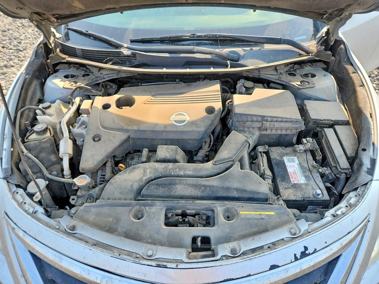 2013 Nissan Altima 2.5 Silver vin: 1N4AL3APXDN583815