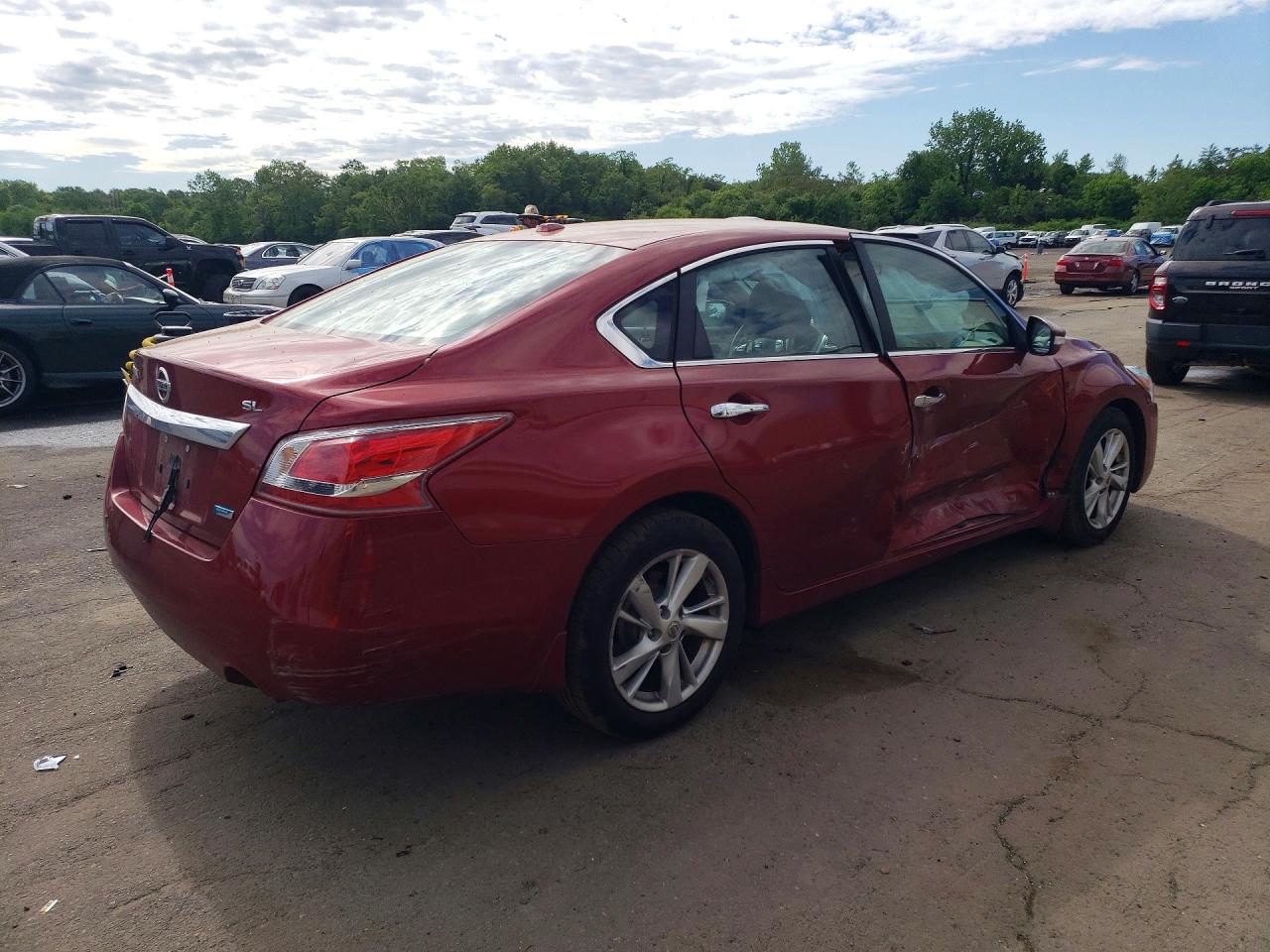 2013 Nissan Altima 2.5 Burgundy vin: 1N4AL3APXDN589596