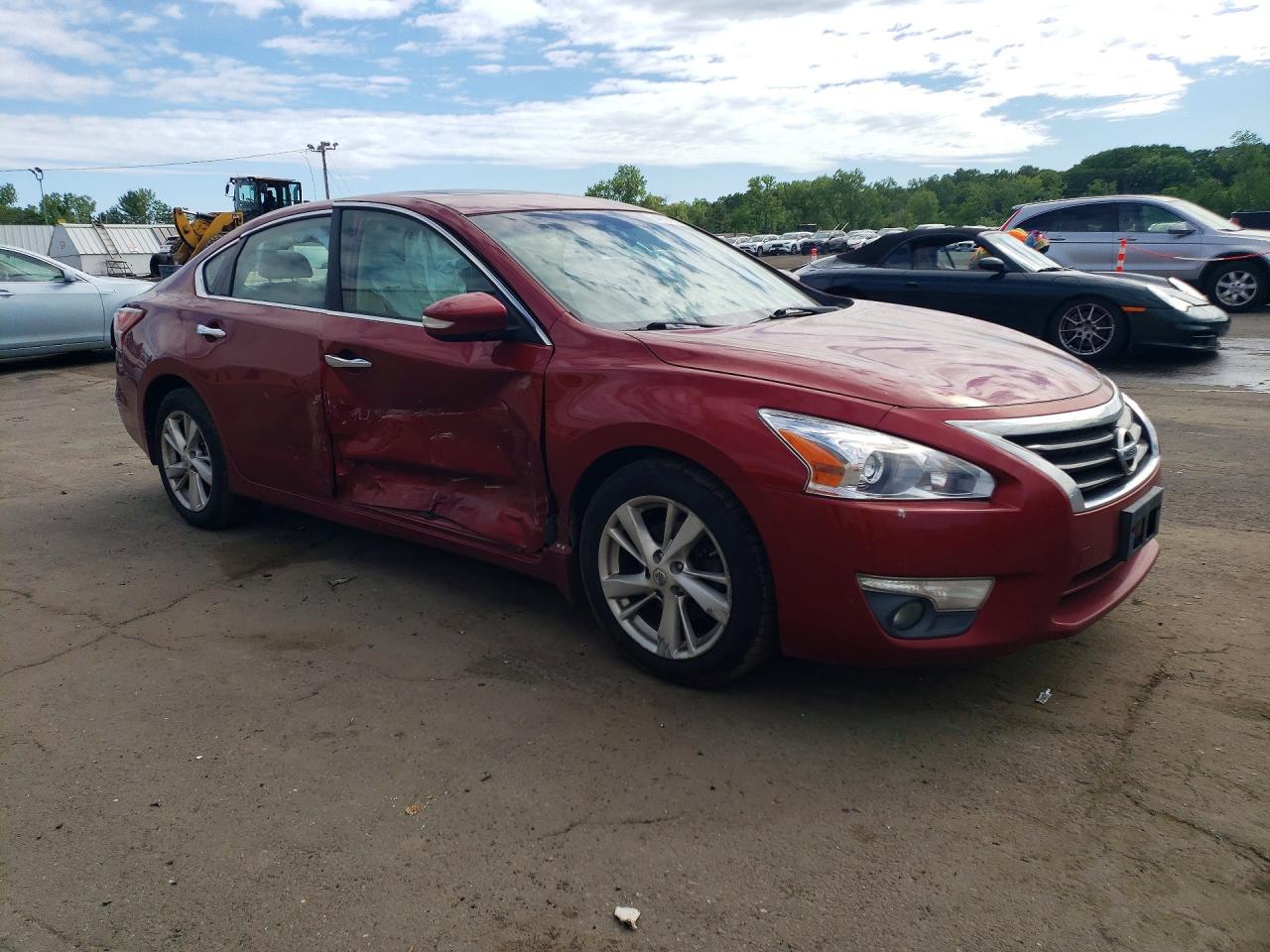 2013 Nissan Altima 2.5 Burgundy vin: 1N4AL3APXDN589596