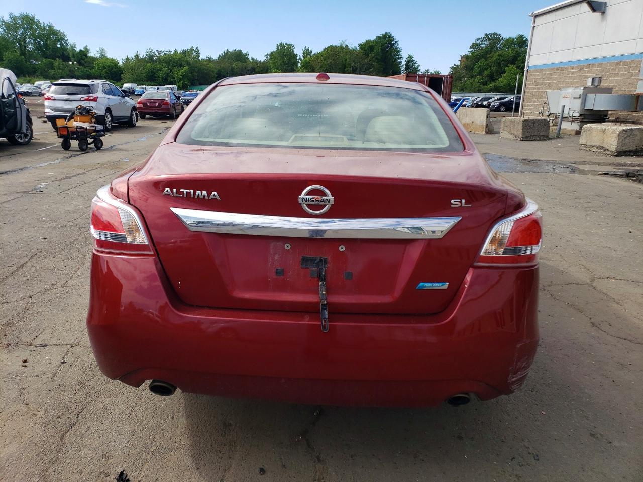 2013 Nissan Altima 2.5 Burgundy vin: 1N4AL3APXDN589596
