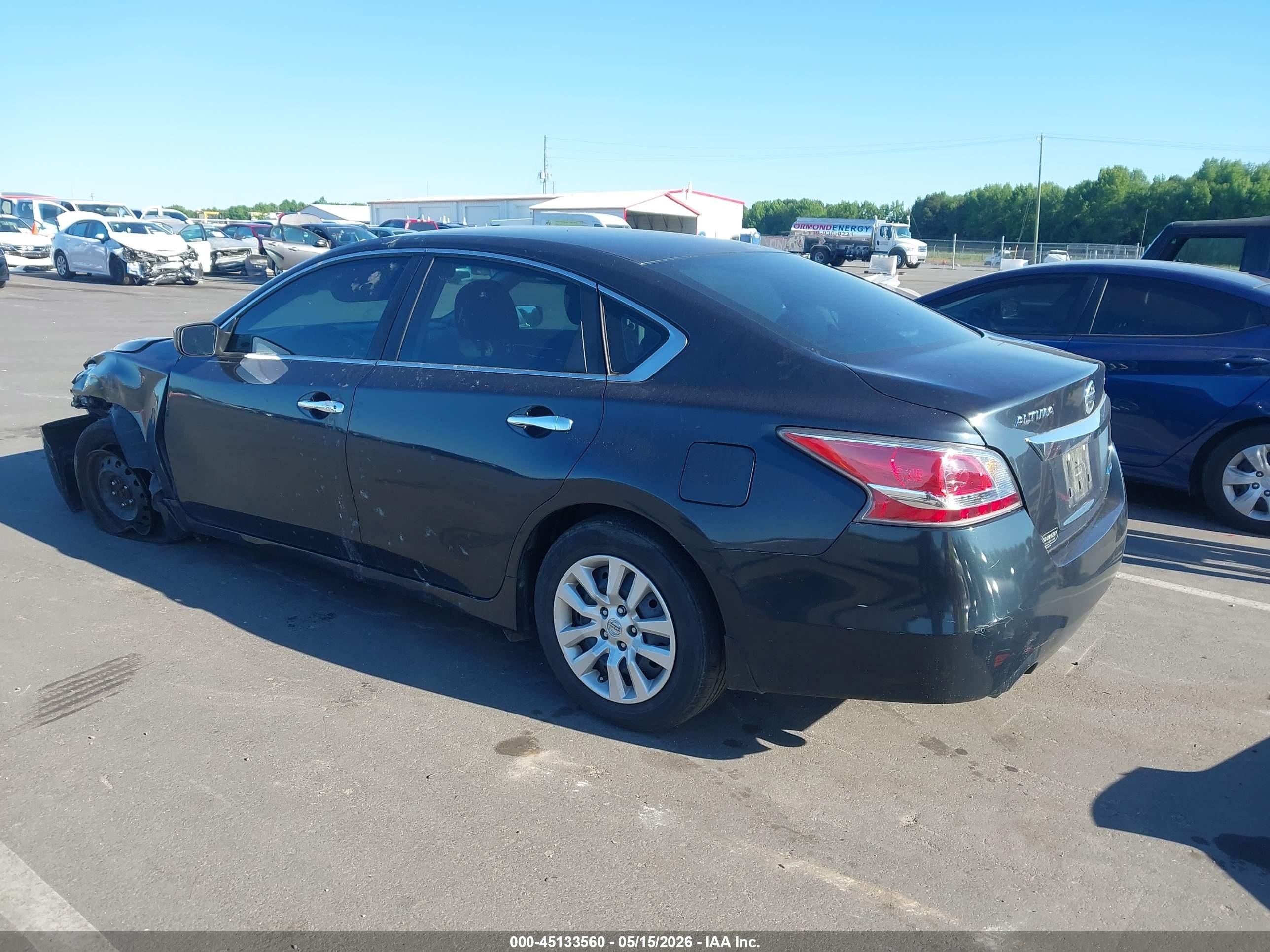 2014 Nissan Altima 2.5 S Black vin: 1N4AL3APXEC106461