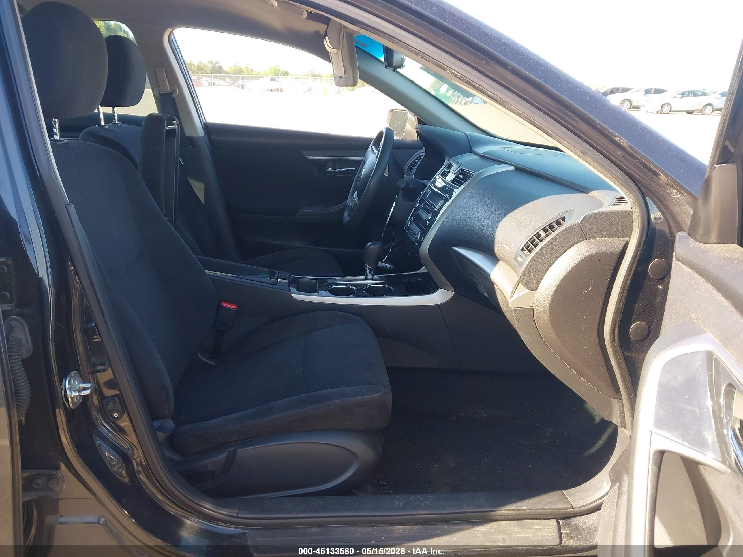 2014 Nissan Altima 2.5 S Black vin: 1N4AL3APXEC106461