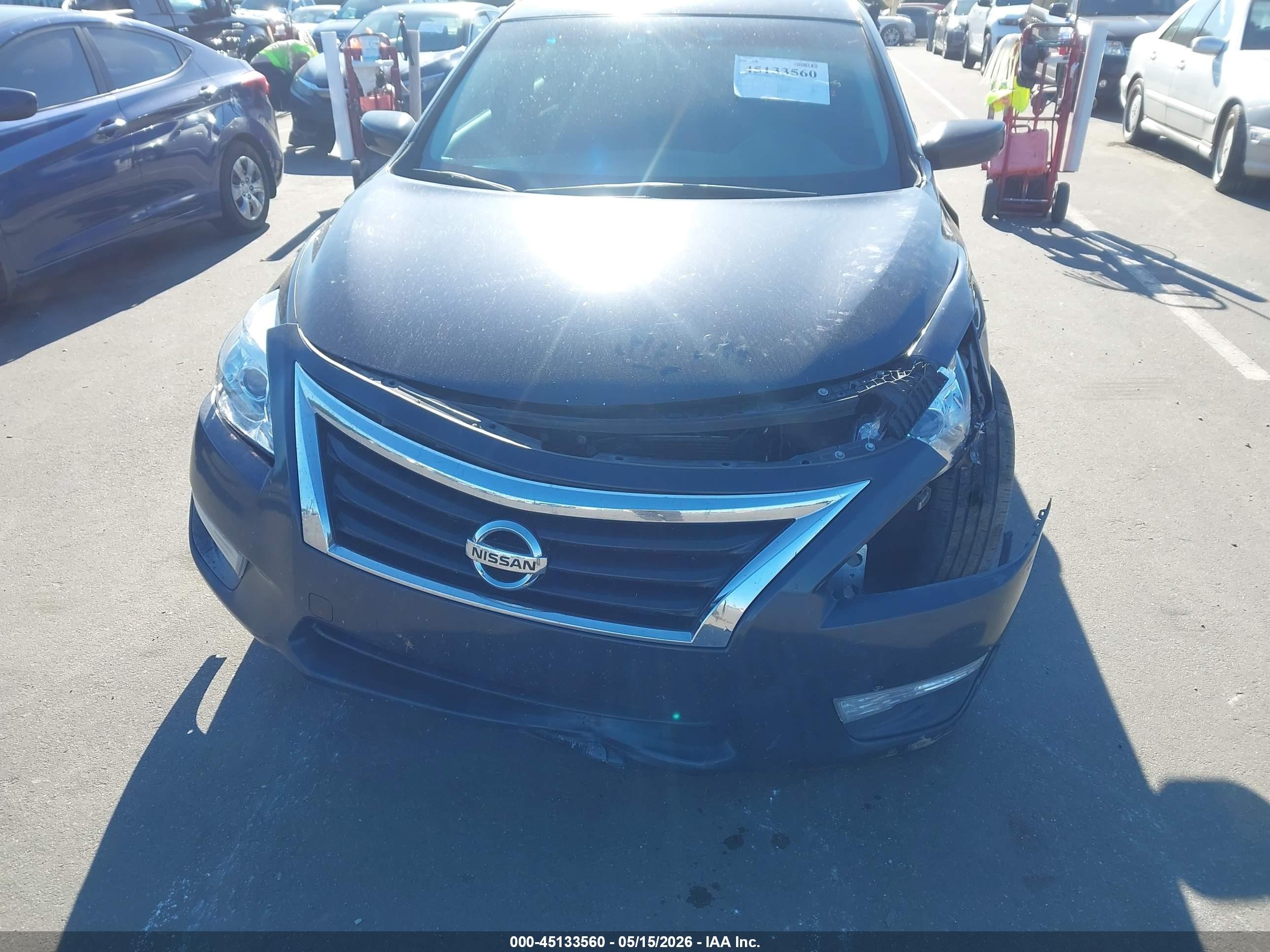2014 Nissan Altima 2.5 S Black vin: 1N4AL3APXEC106461