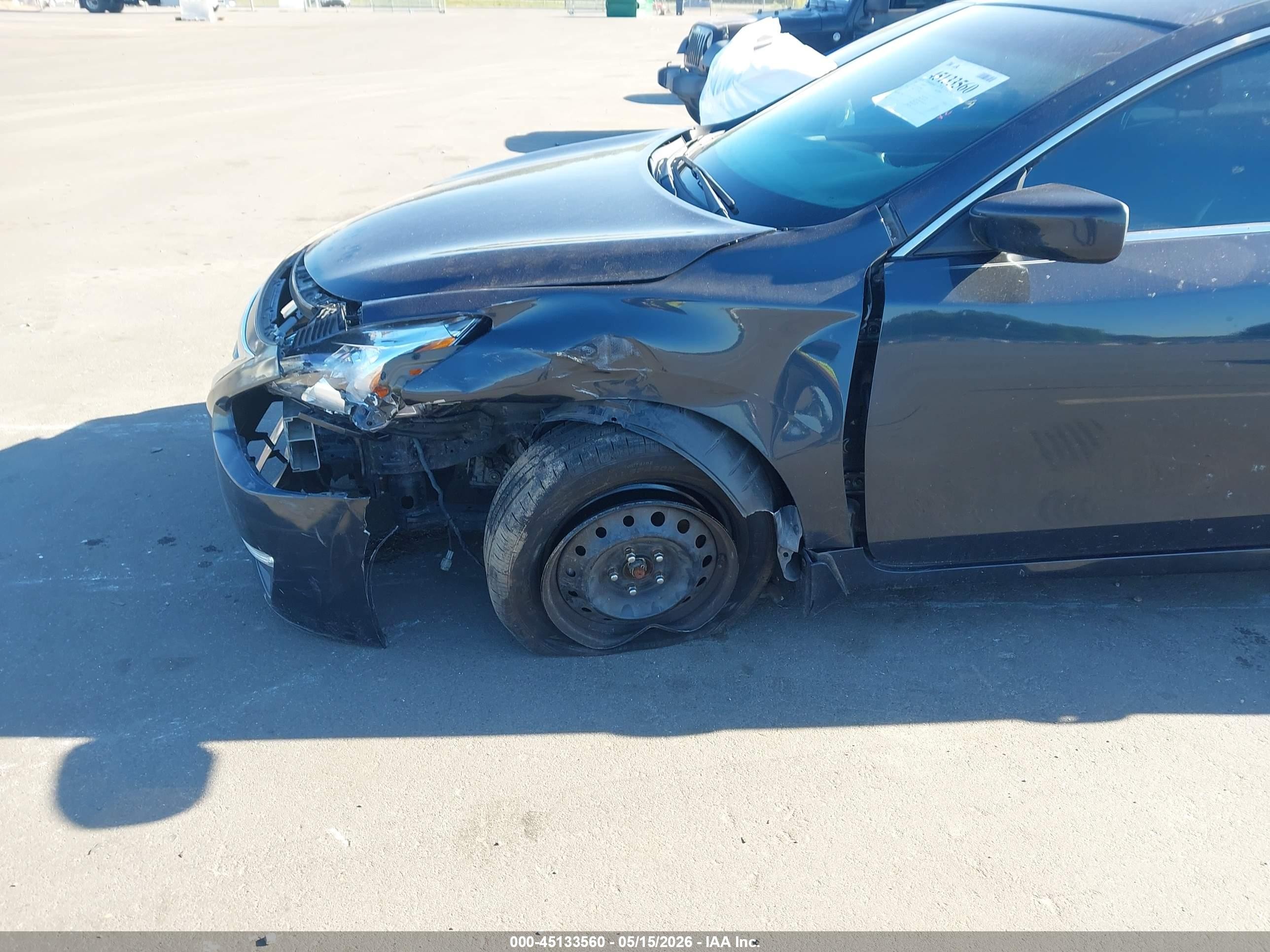 2014 Nissan Altima 2.5 S Black vin: 1N4AL3APXEC106461