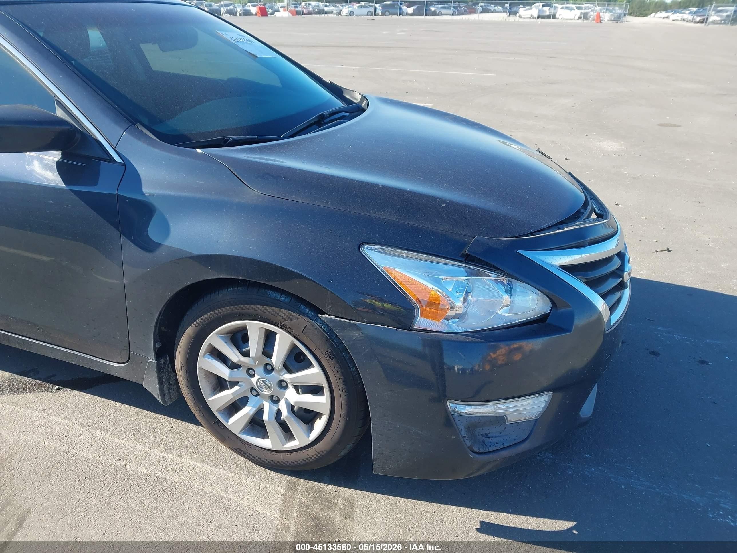 2014 Nissan Altima 2.5 S Black vin: 1N4AL3APXEC106461