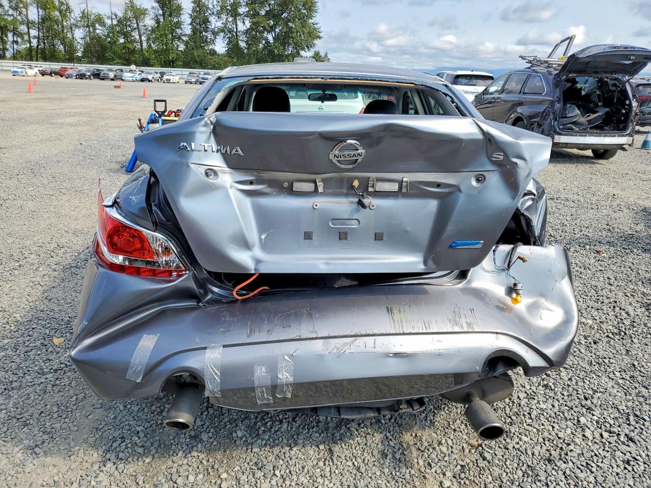 2014 Nissan Altima 2.5 Серый vin: 1N4AL3APXEC107321