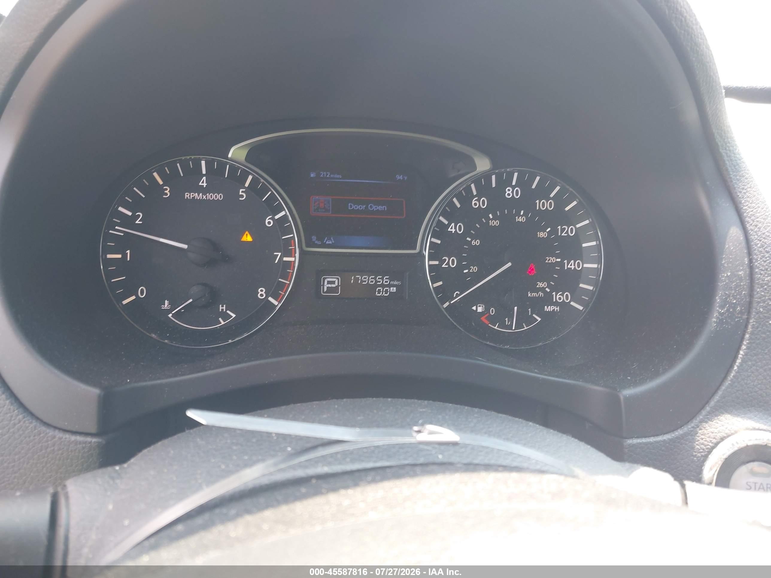 2014 Nissan Altima 2.5 Sl Gray vin: 1N4AL3APXEC113961