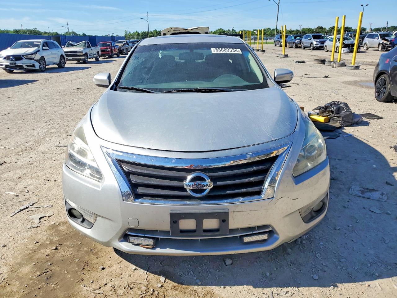 2014 Nissan Altima 2.5 Sv Серебряный vin: 1N4AL3APXEC126645