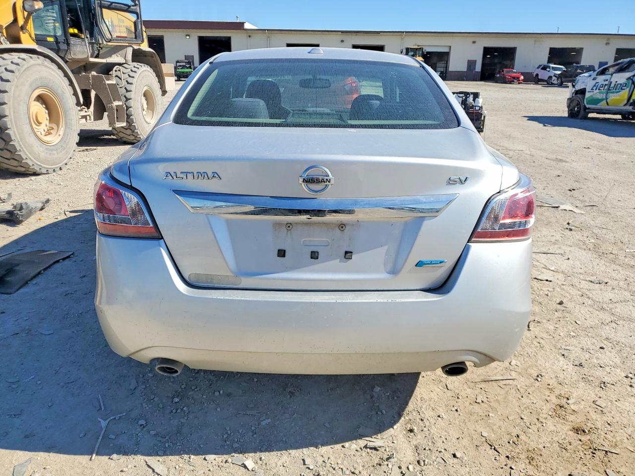 2014 Nissan Altima 2.5 Sv Серебряный vin: 1N4AL3APXEC126645