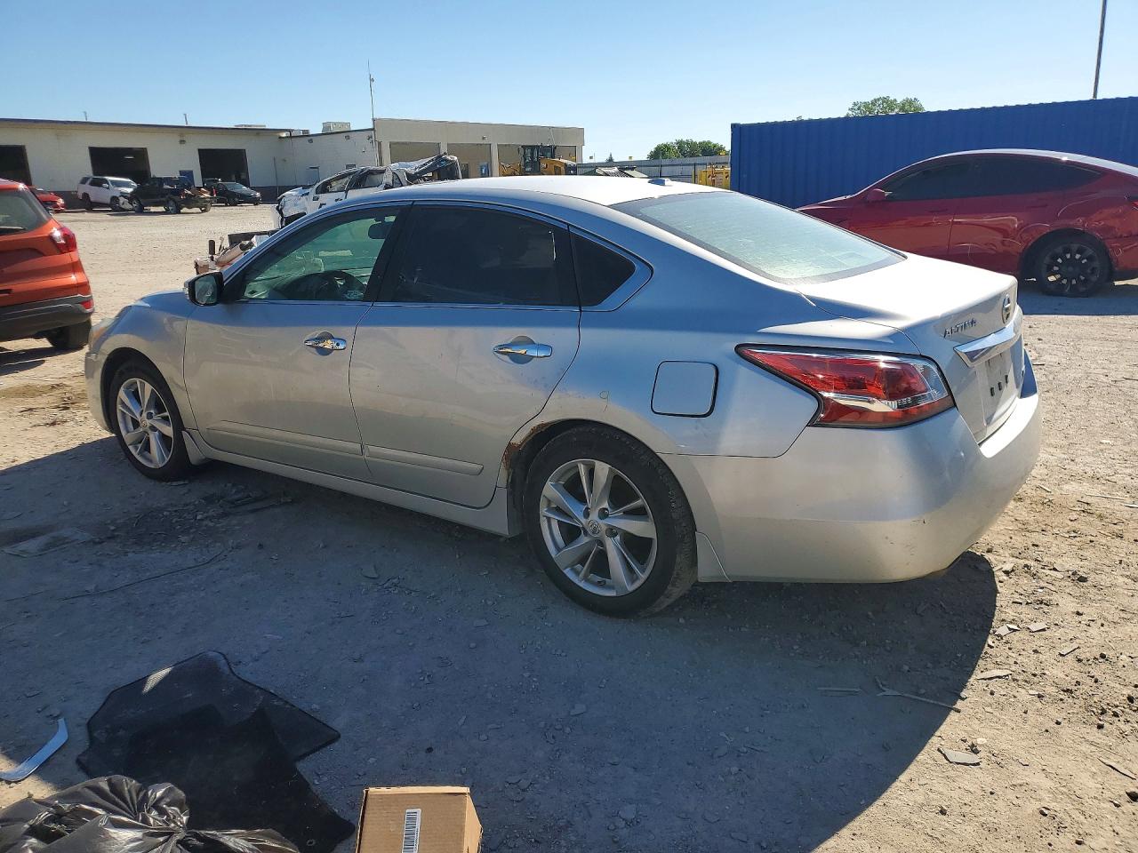 2014 Nissan Altima 2.5 Sv Серебряный vin: 1N4AL3APXEC126645