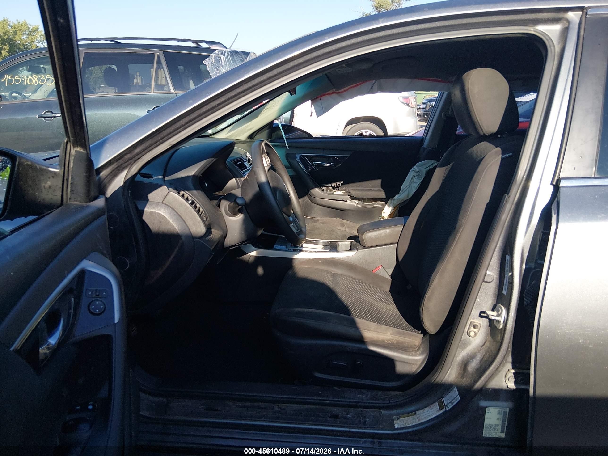 2014 Nissan Altima 2.5 S Gray vin: 1N4AL3APXEC129237