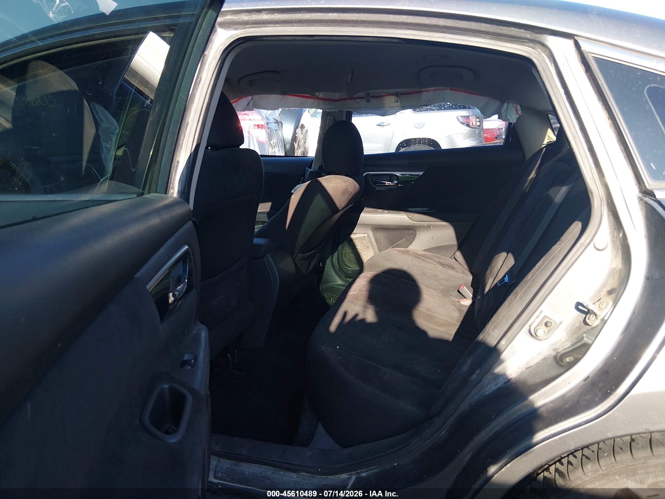 2014 Nissan Altima 2.5 S Gray vin: 1N4AL3APXEC129237