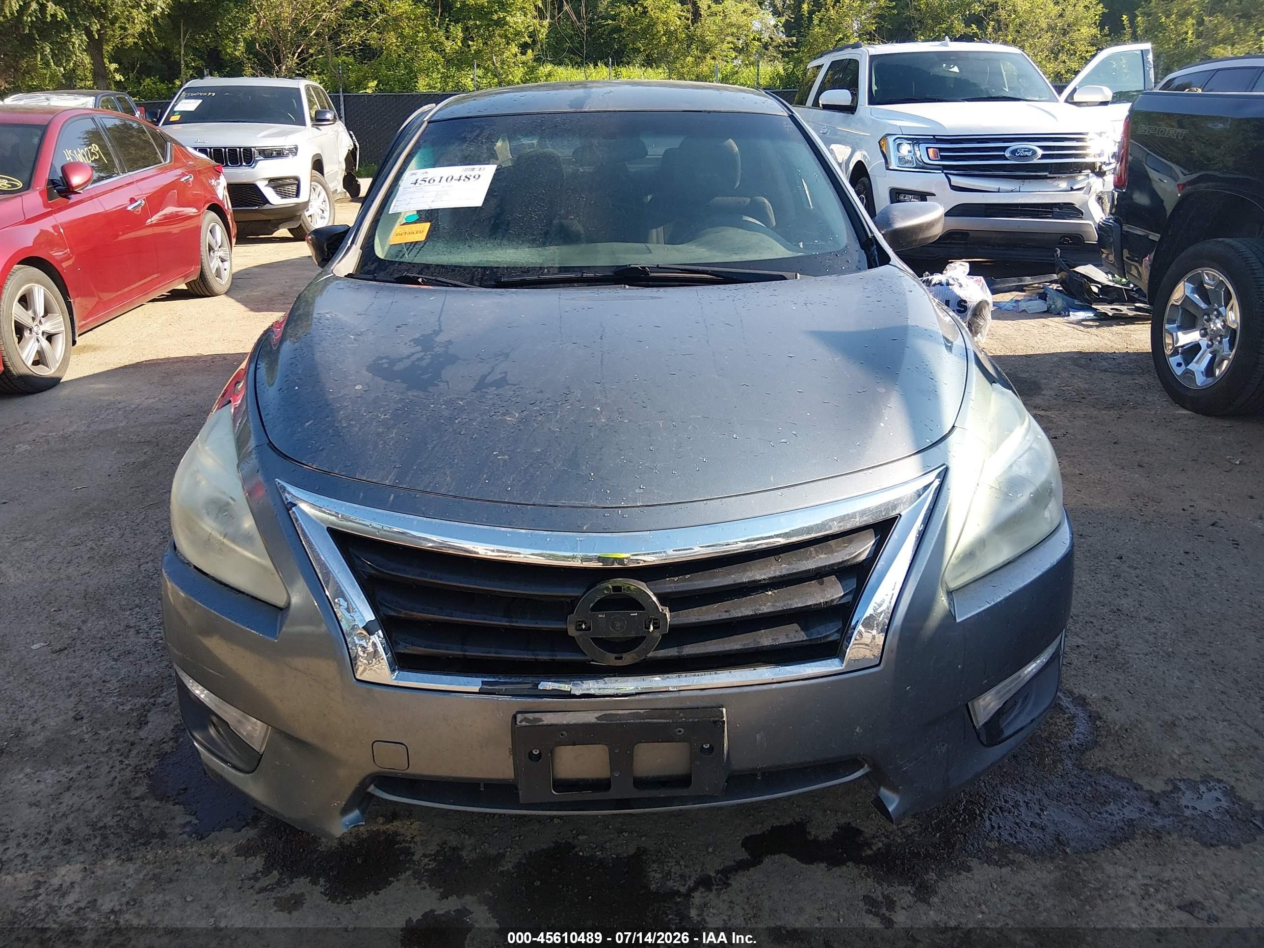 2014 Nissan Altima 2.5 S Gray vin: 1N4AL3APXEC129237