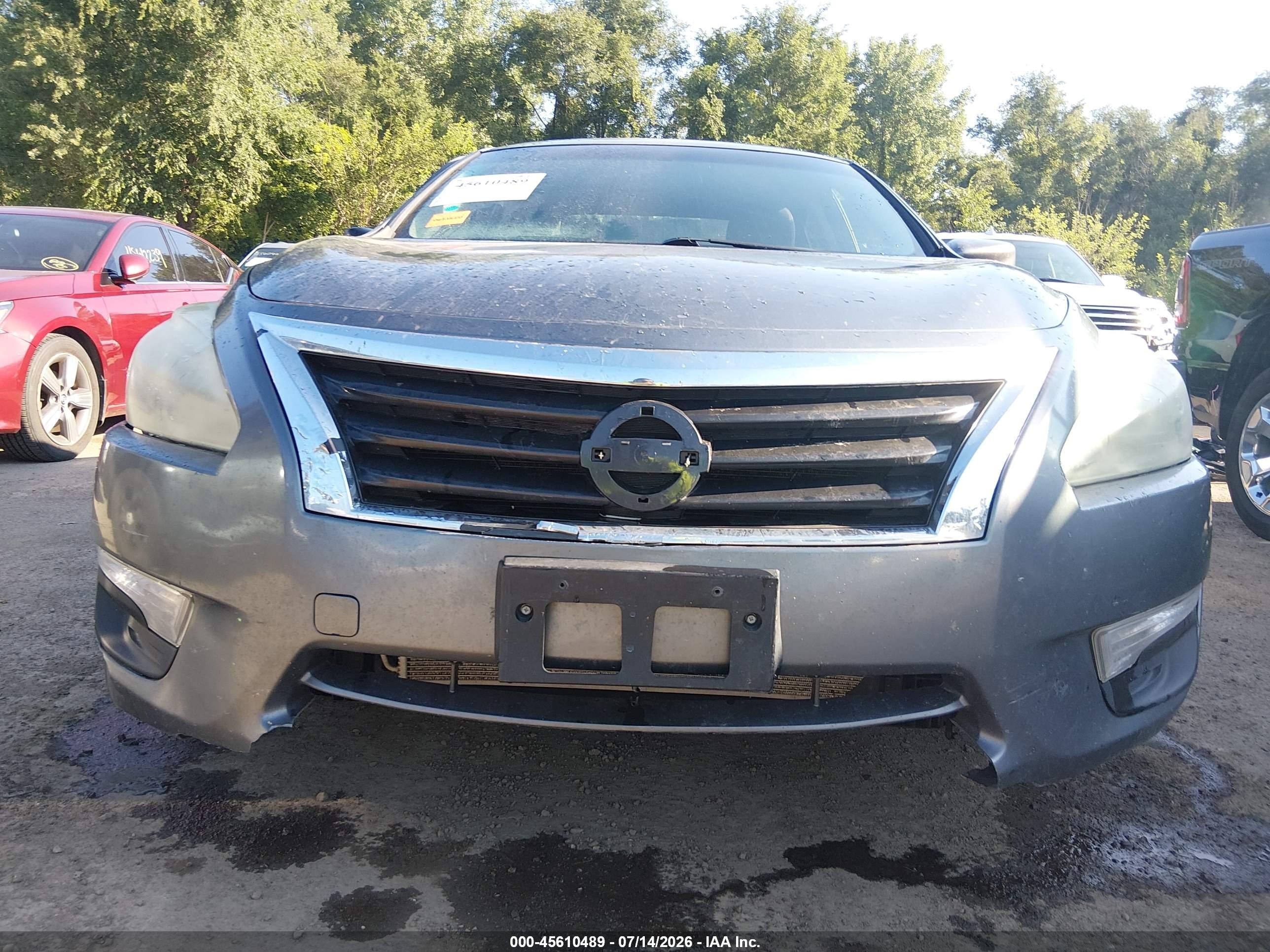 2014 Nissan Altima 2.5 S Gray vin: 1N4AL3APXEC129237