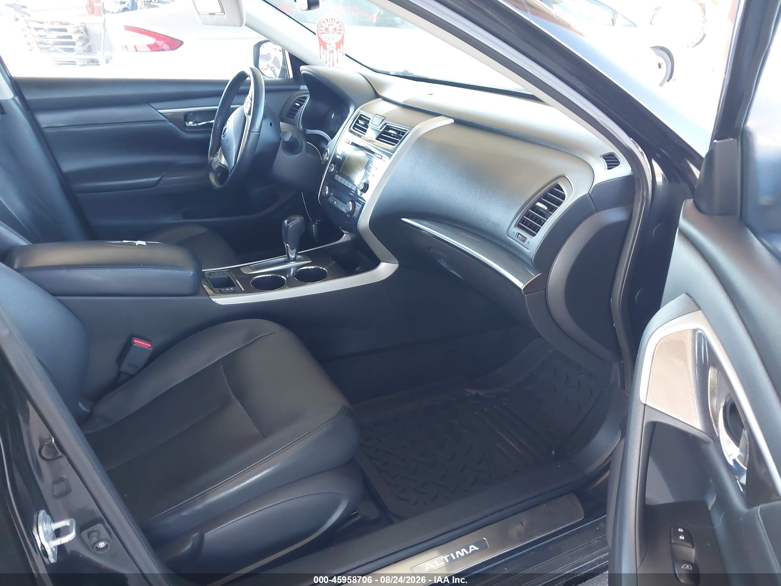 2014 Nissan Altima 2.5 Sl Черный vin: 1N4AL3APXEC132719