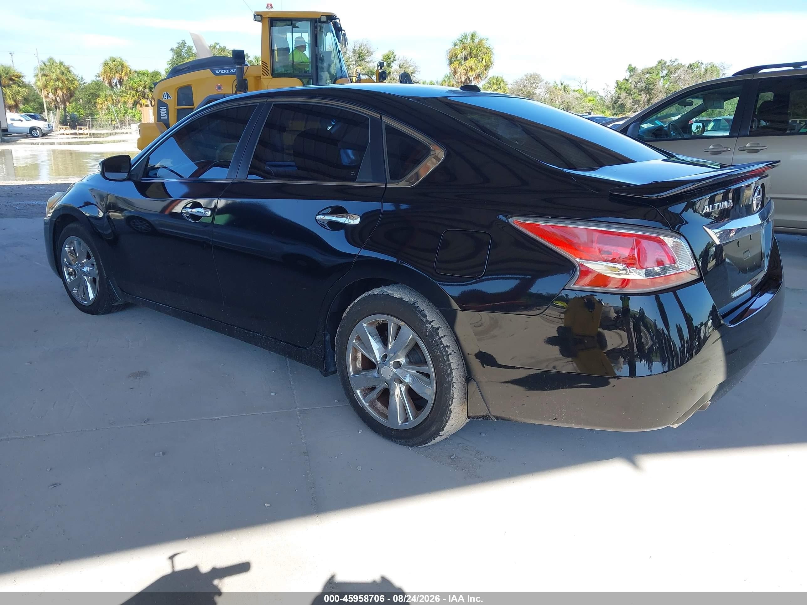 2014 Nissan Altima 2.5 Sl Черный vin: 1N4AL3APXEC132719