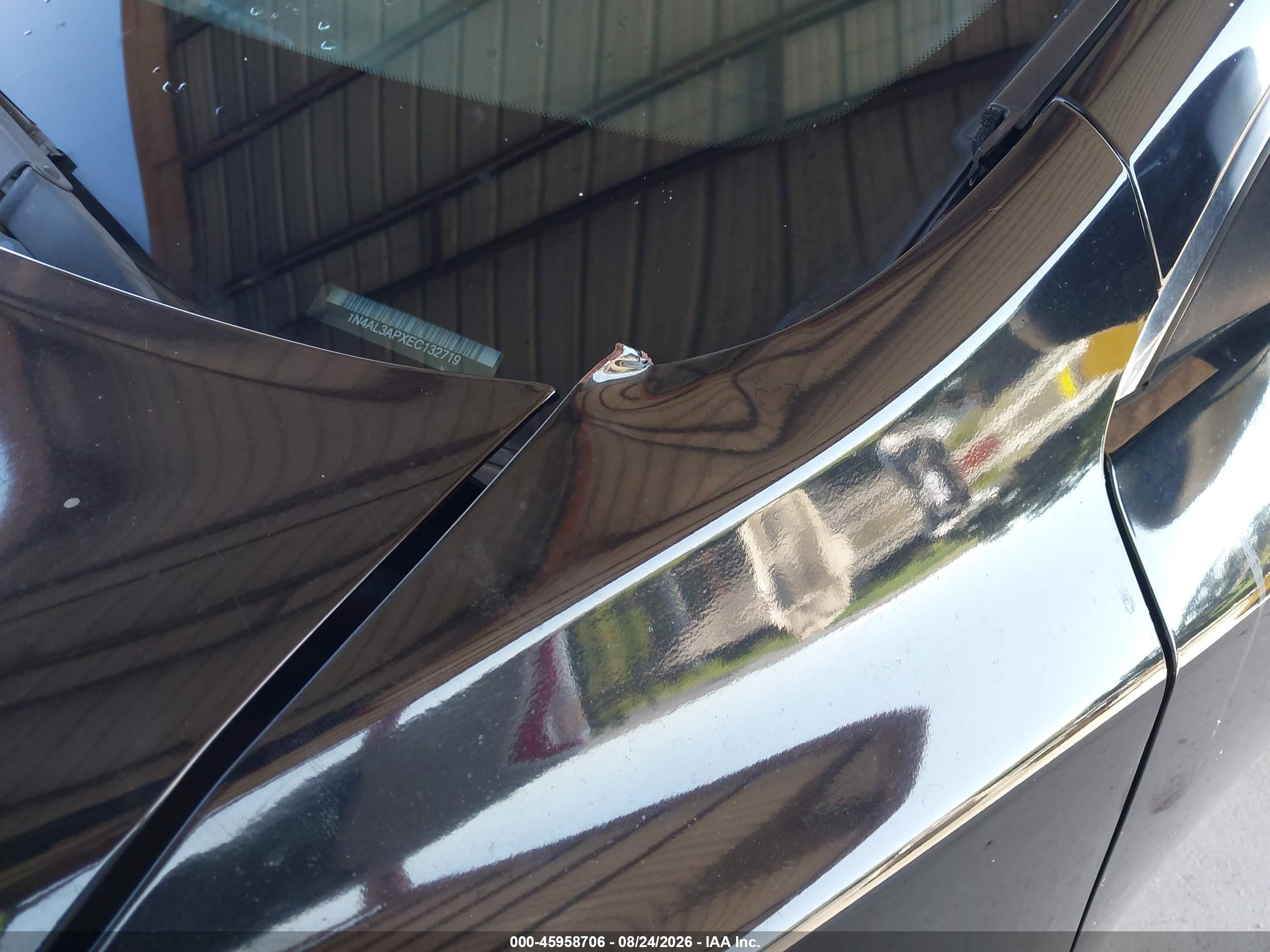 2014 Nissan Altima 2.5 Sl Черный vin: 1N4AL3APXEC132719