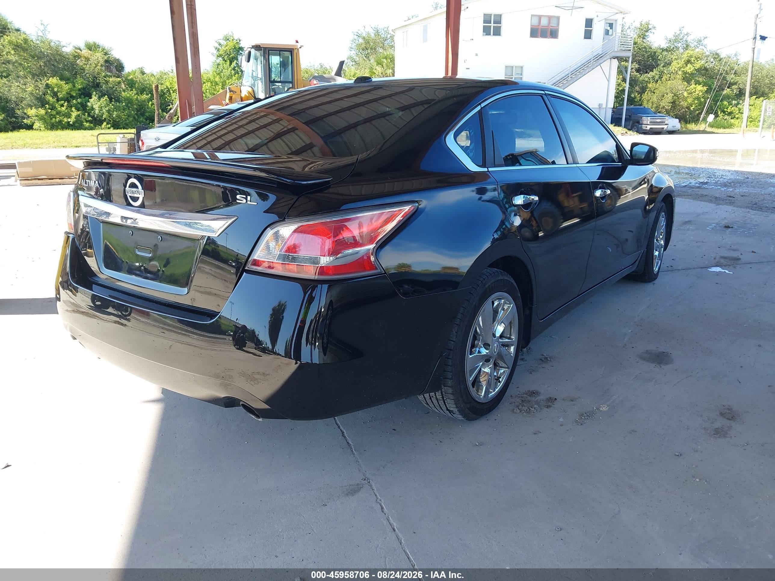 2014 Nissan Altima 2.5 Sl Черный vin: 1N4AL3APXEC132719
