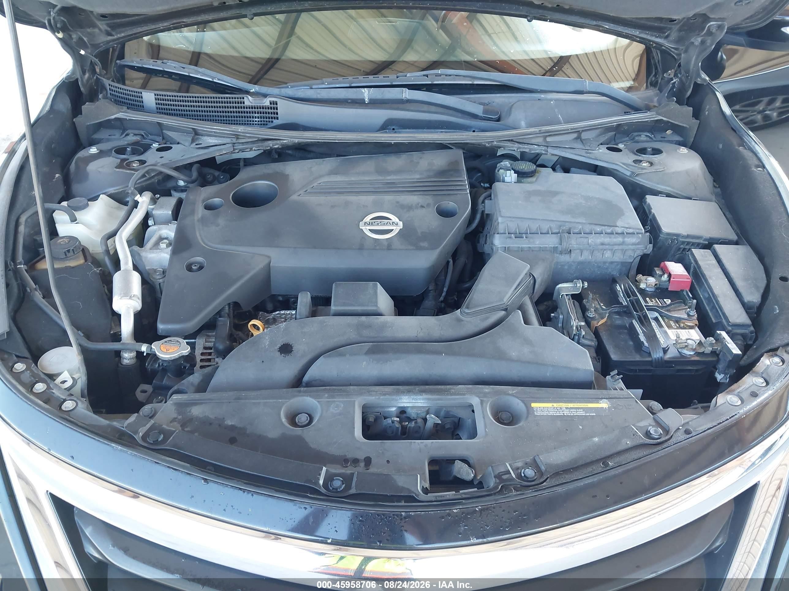 2014 Nissan Altima 2.5 Sl Черный vin: 1N4AL3APXEC132719