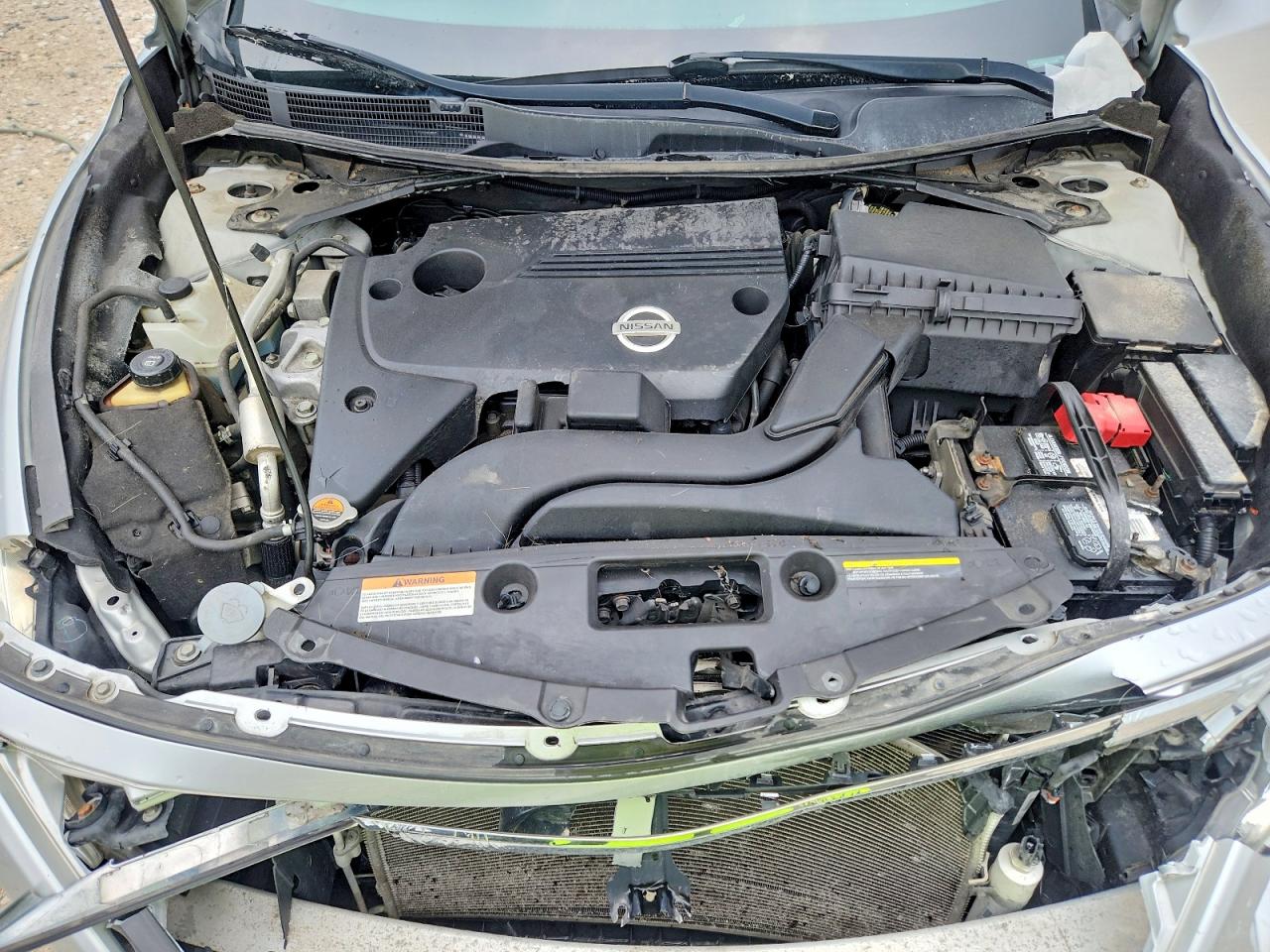 2014 Nissan Altima 2.5 S Silver vin: 1N4AL3APXEC133952