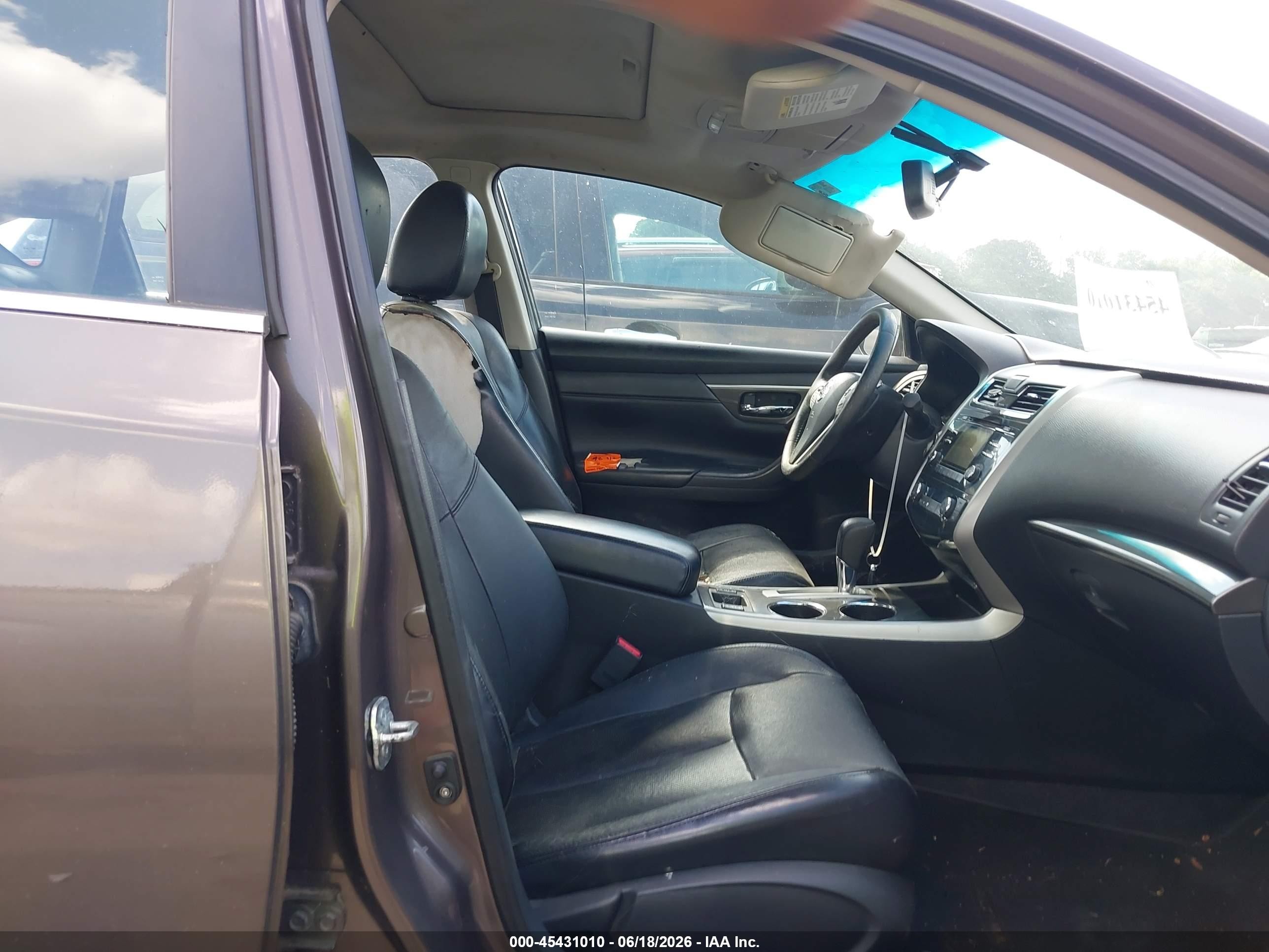 2014 Nissan Altima 2.5 Sl Brown vin: 1N4AL3APXEC134101