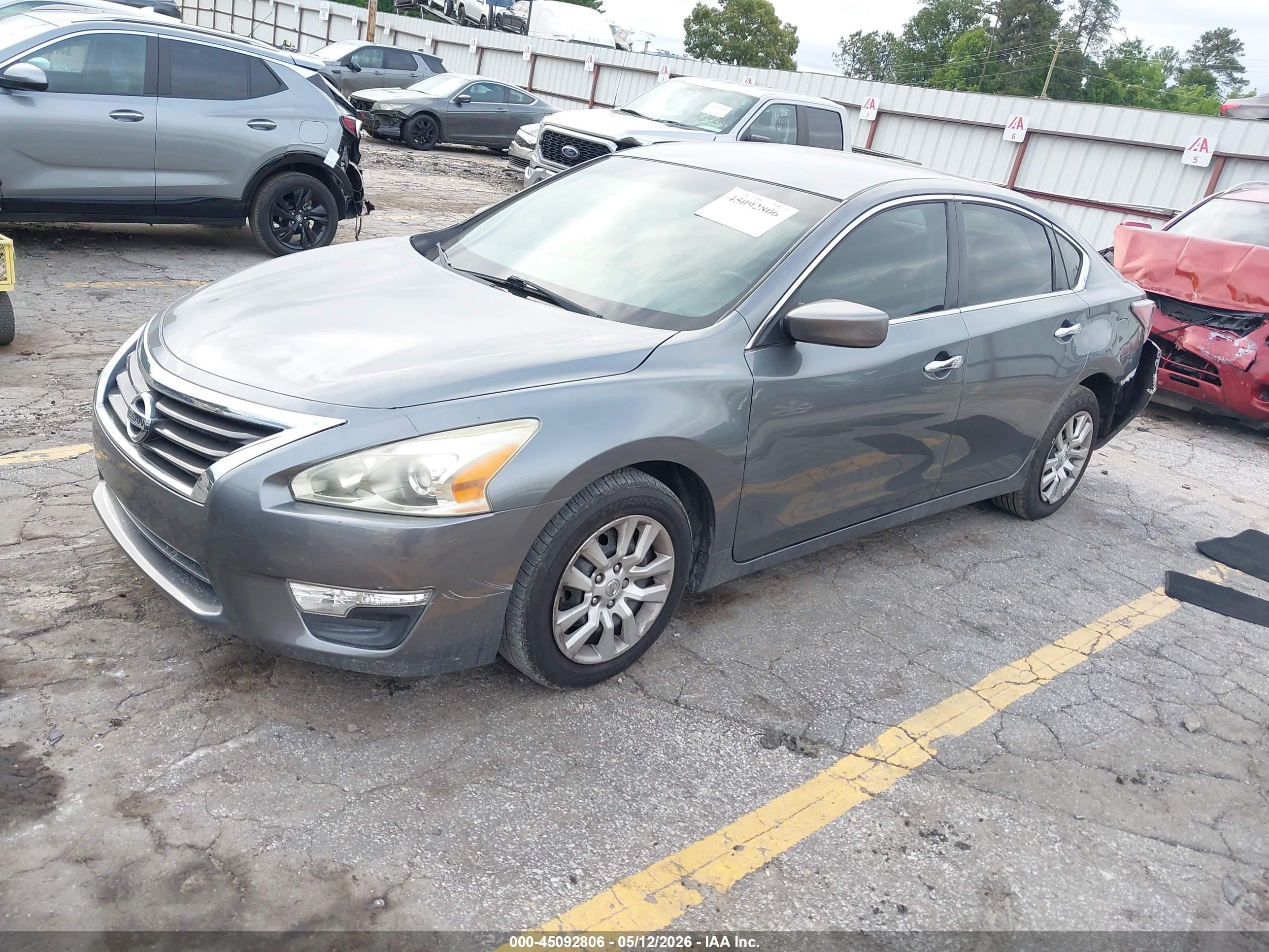 2014 Nissan Altima 2.5 S Gray vin: 1N4AL3APXEC147527