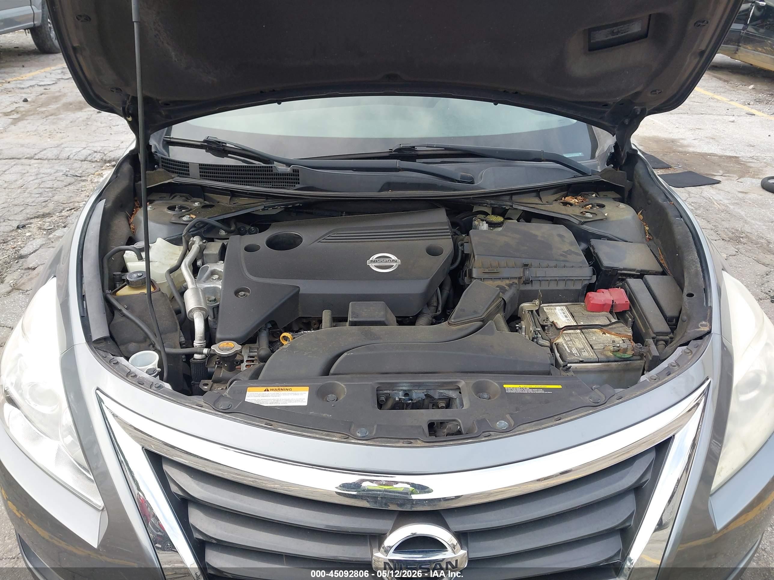 2014 Nissan Altima 2.5 S Gray vin: 1N4AL3APXEC147527