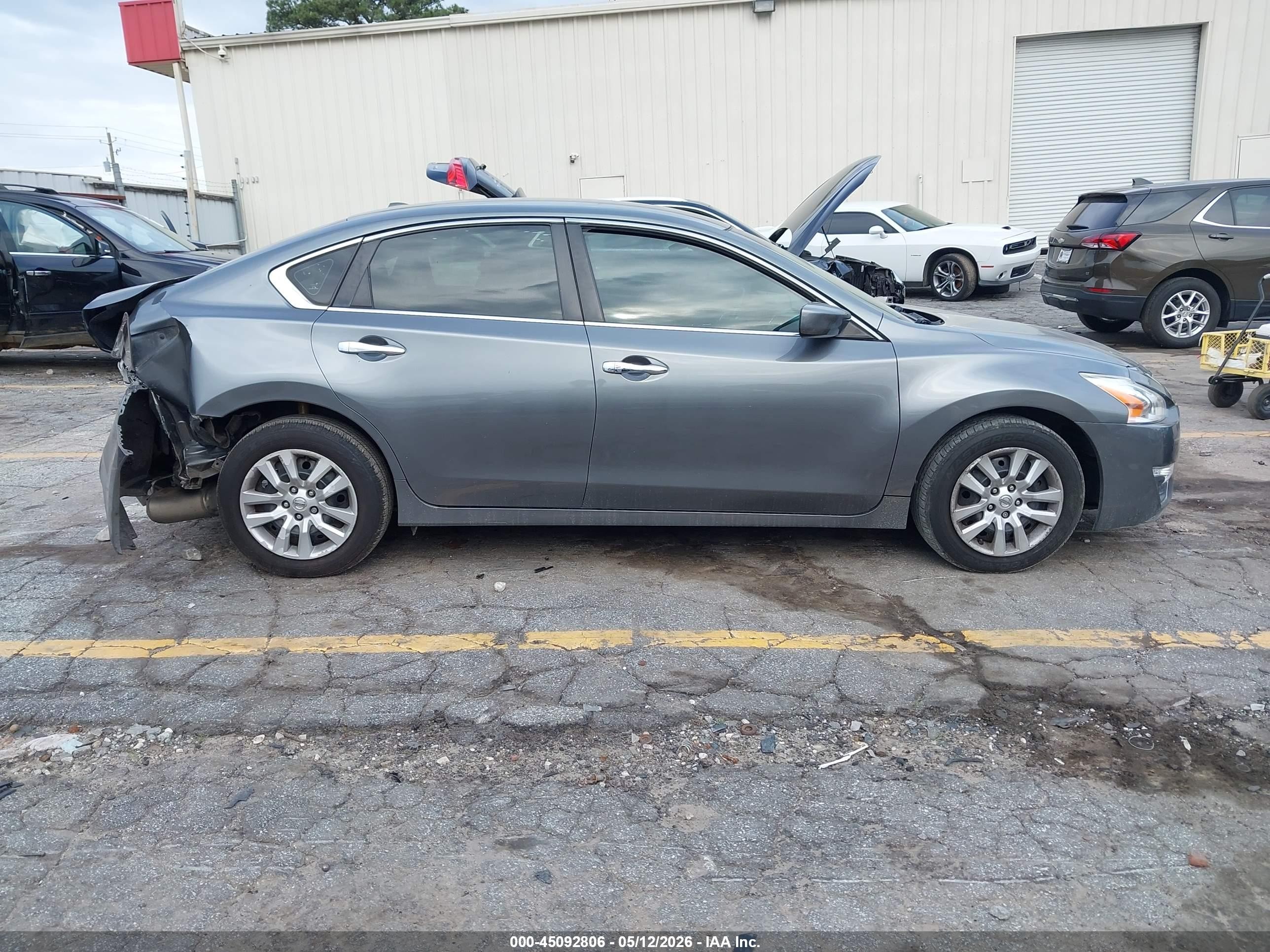2014 Nissan Altima 2.5 S Gray vin: 1N4AL3APXEC147527