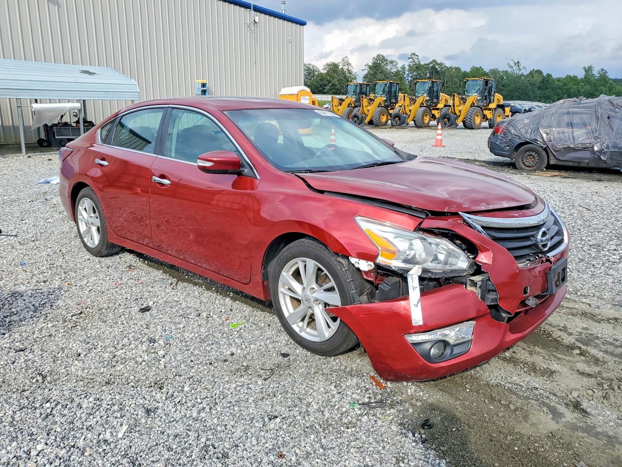 2014 Nissan Altima 2.5 Sv Red vin: 1N4AL3APXEC147804