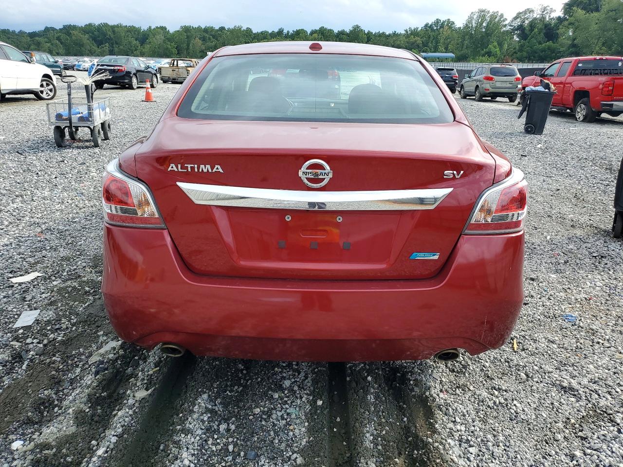 2014 Nissan Altima 2.5 Sv Red vin: 1N4AL3APXEC147804