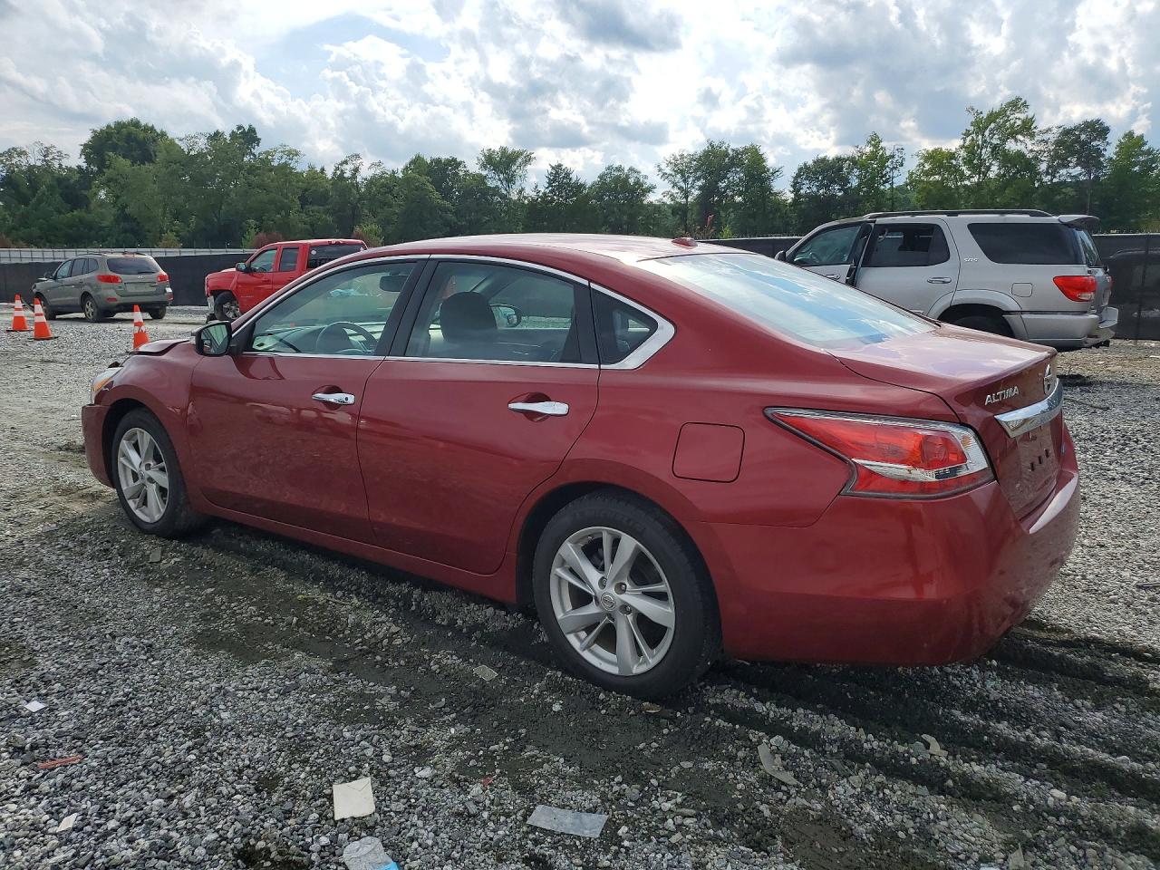 2014 Nissan Altima 2.5 Sv Red vin: 1N4AL3APXEC147804
