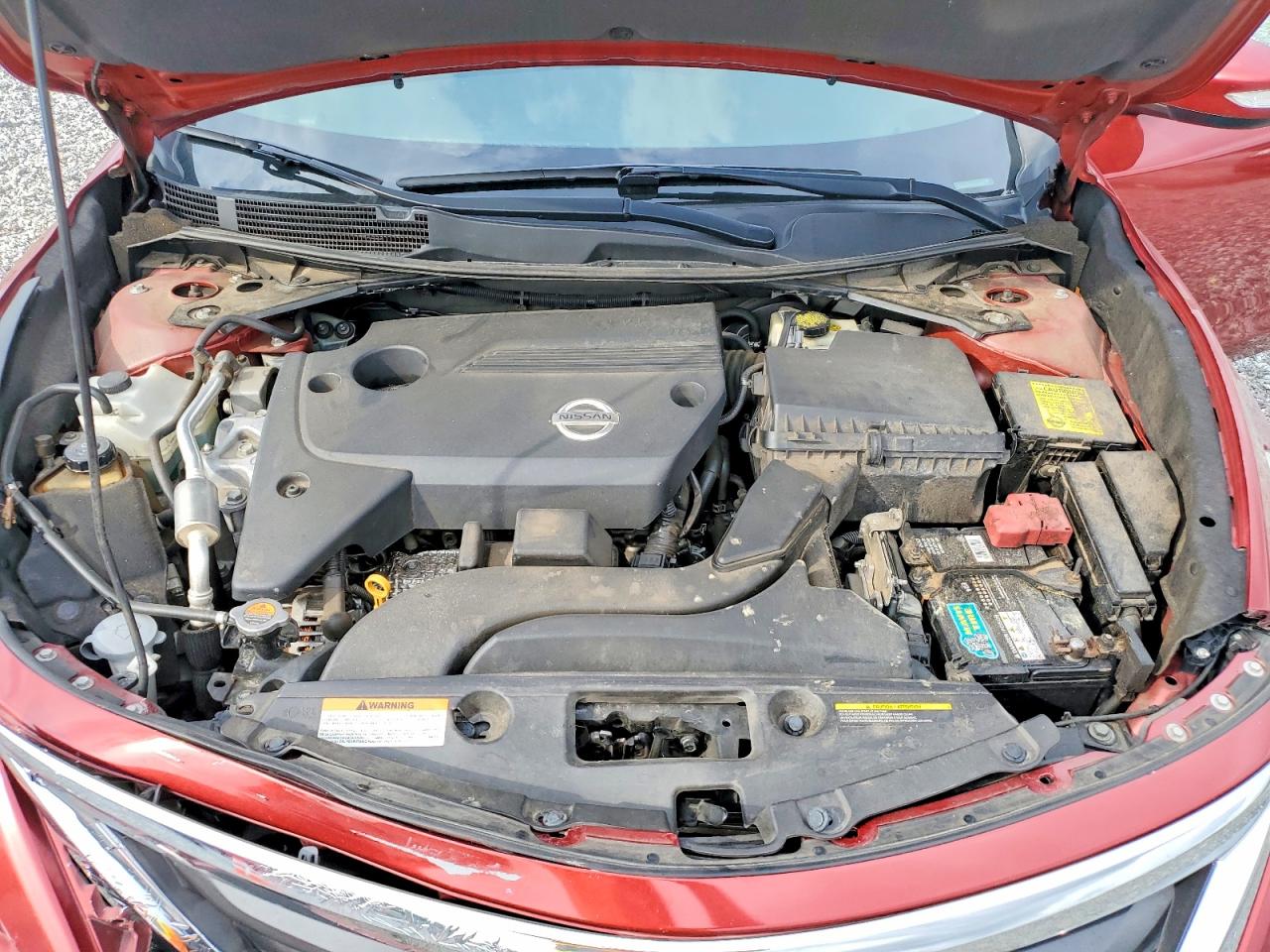 2014 Nissan Altima 2.5 Sv Red vin: 1N4AL3APXEC147804