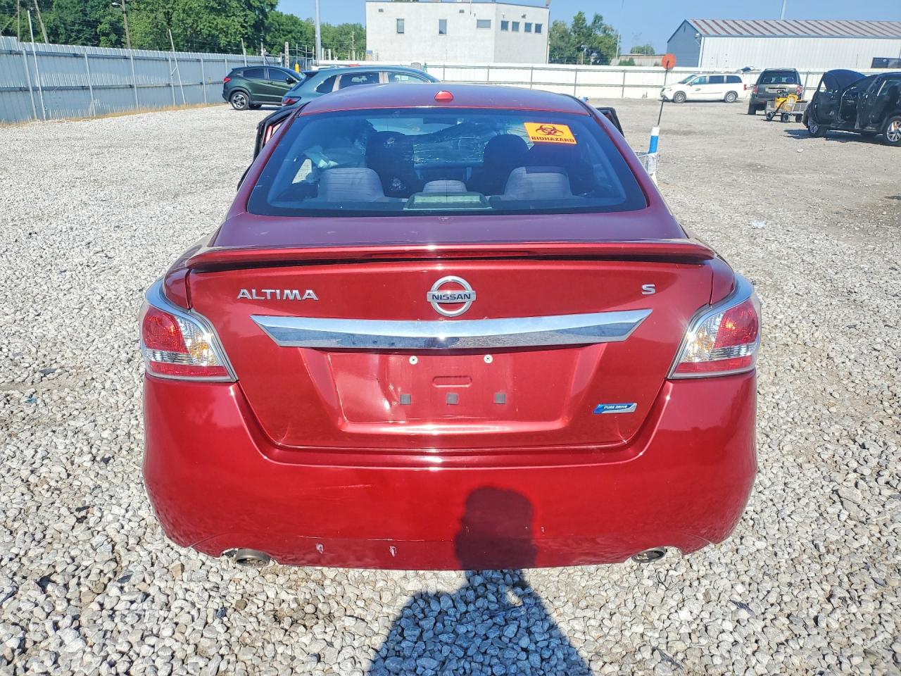 2014 Nissan Altima 2.5 S Maroon vin: 1N4AL3APXEC154896