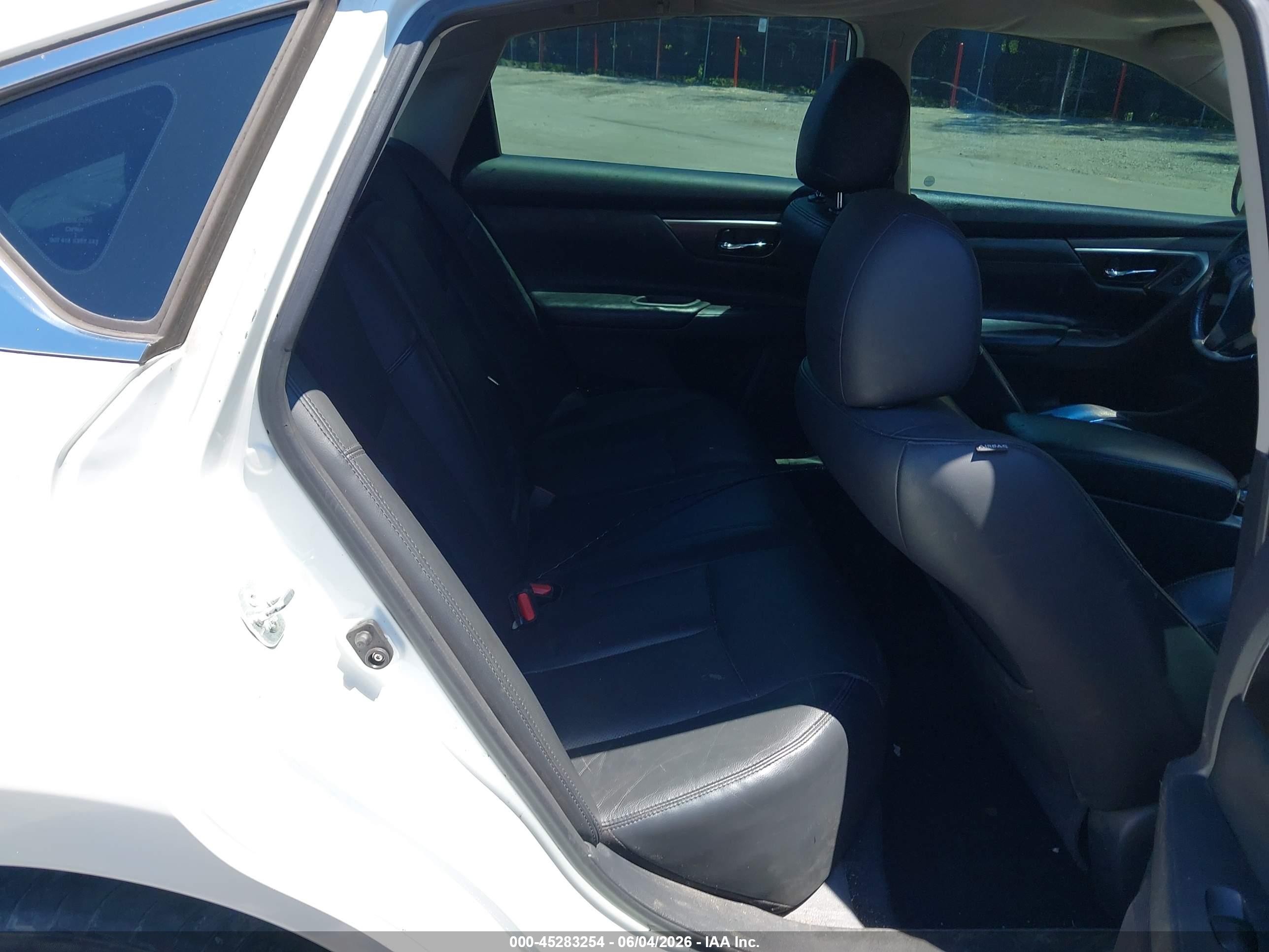 2014 Nissan Altima 2.5 Sl White vin: 1N4AL3APXEC165347