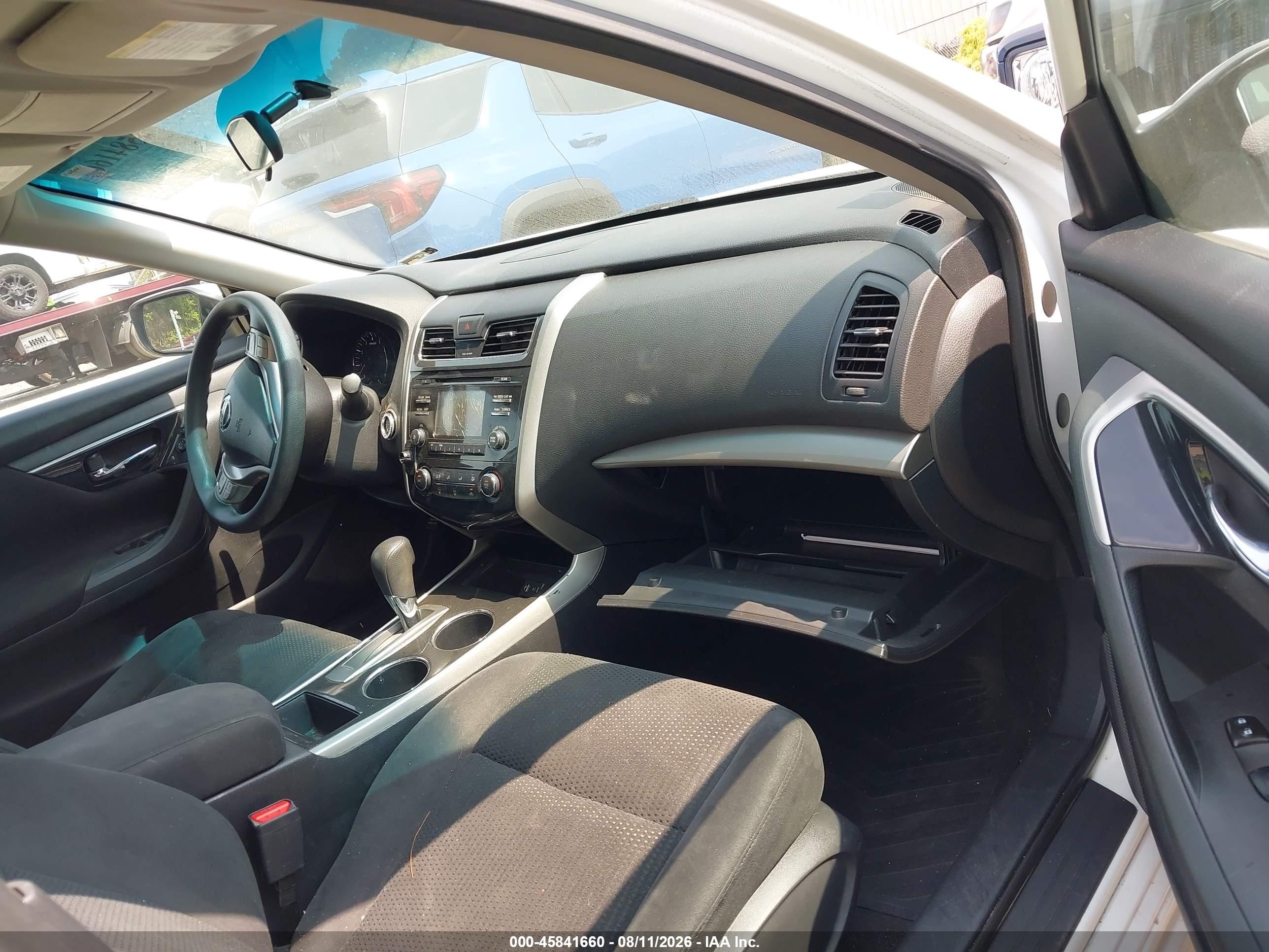 2014 Nissan Altima 2.5 S Белый vin: 1N4AL3APXEC168569