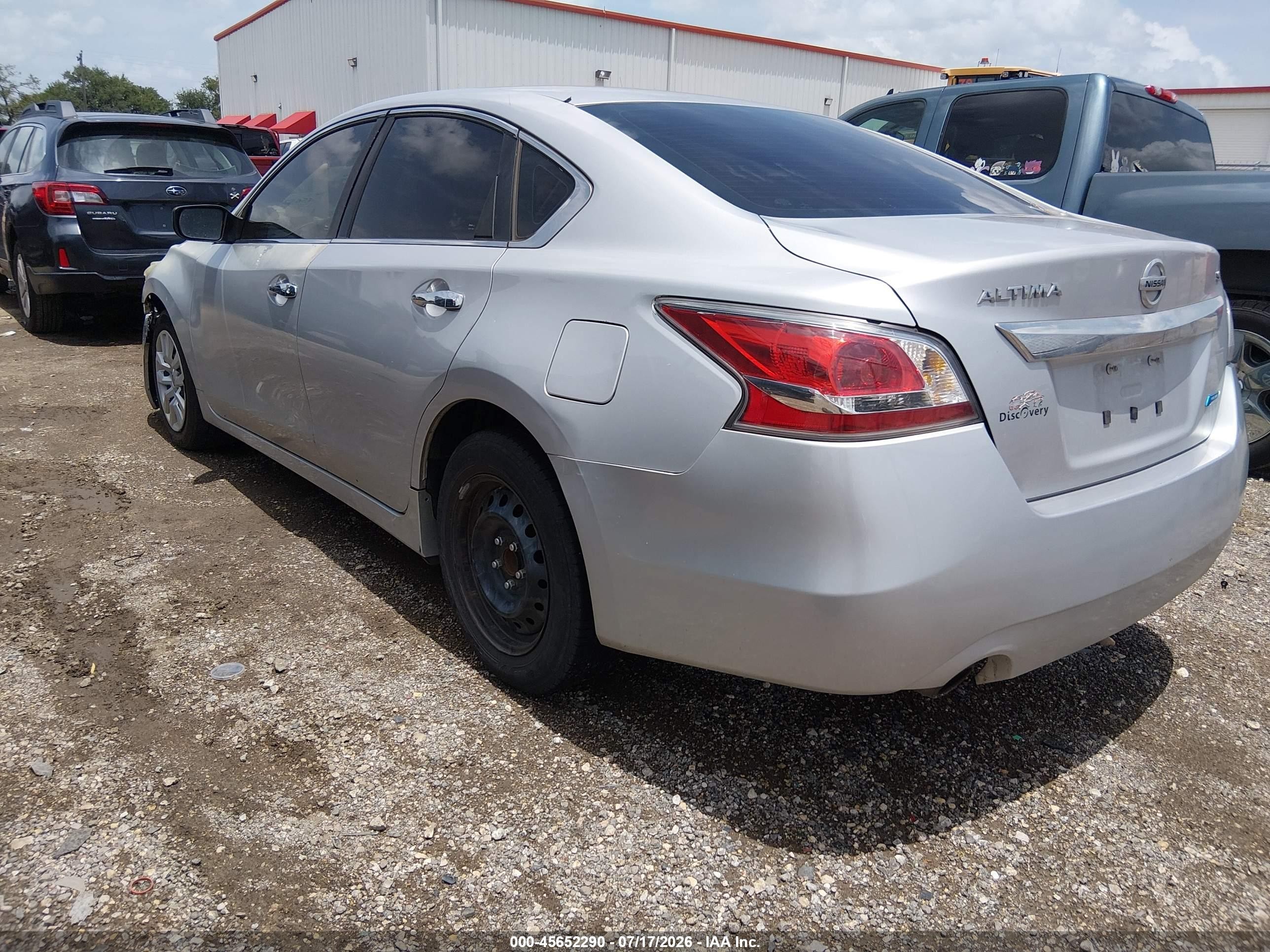 2014 Nissan Altima 2.5 S Серый vin: 1N4AL3APXEC171777