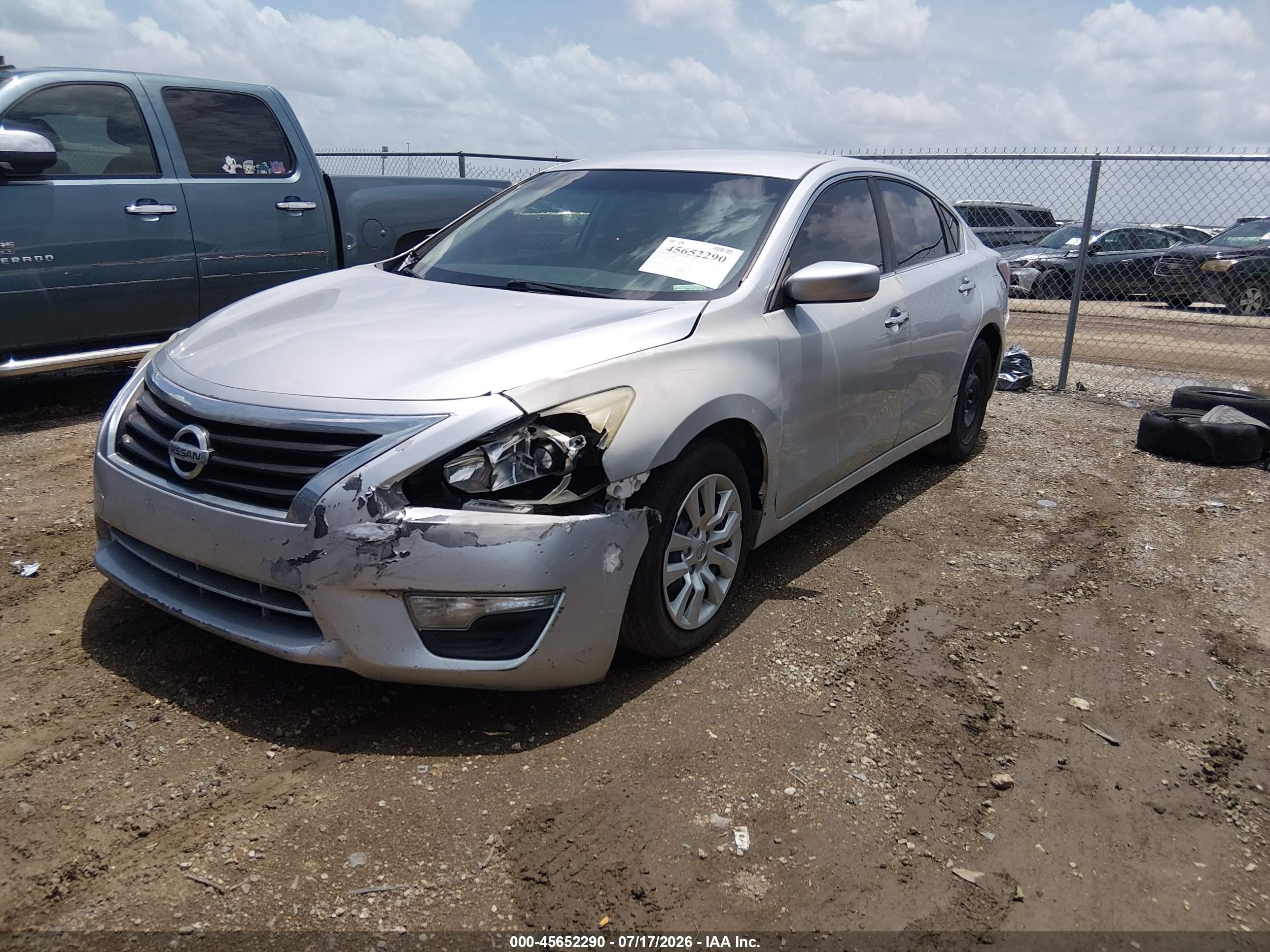 2014 Nissan Altima 2.5 S Серый vin: 1N4AL3APXEC171777