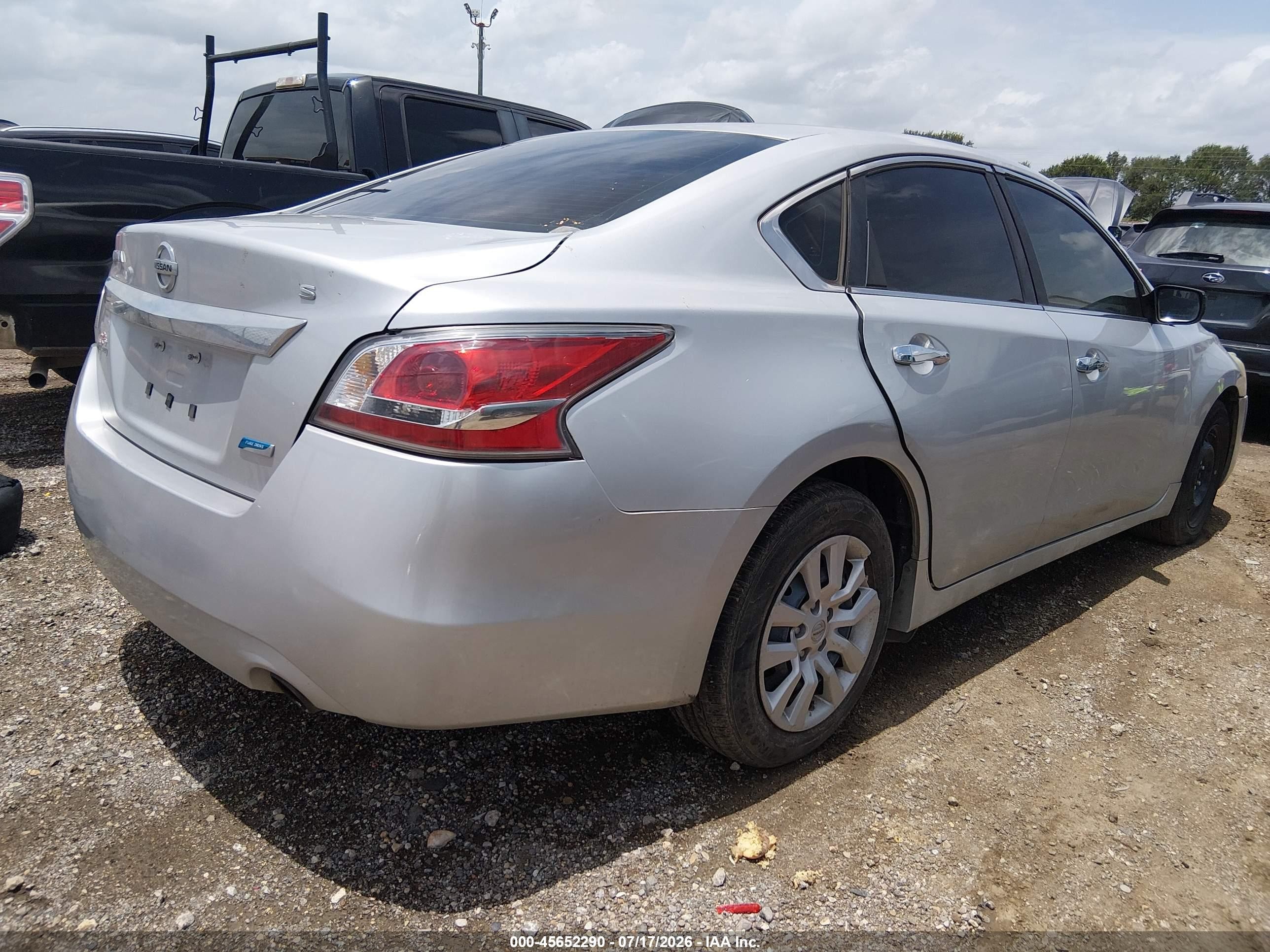2014 Nissan Altima 2.5 S Серый vin: 1N4AL3APXEC171777