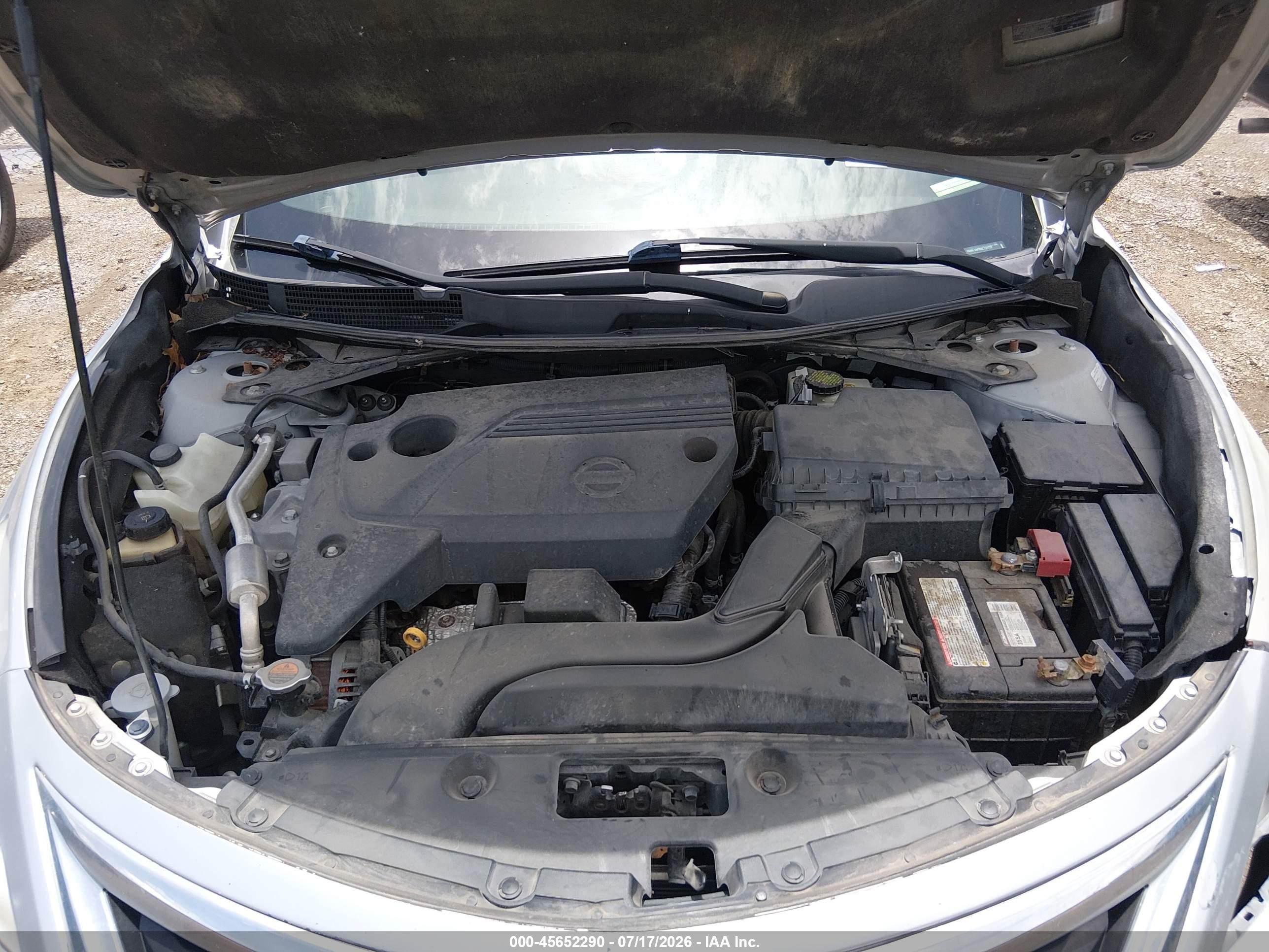 2014 Nissan Altima 2.5 S Серый vin: 1N4AL3APXEC171777