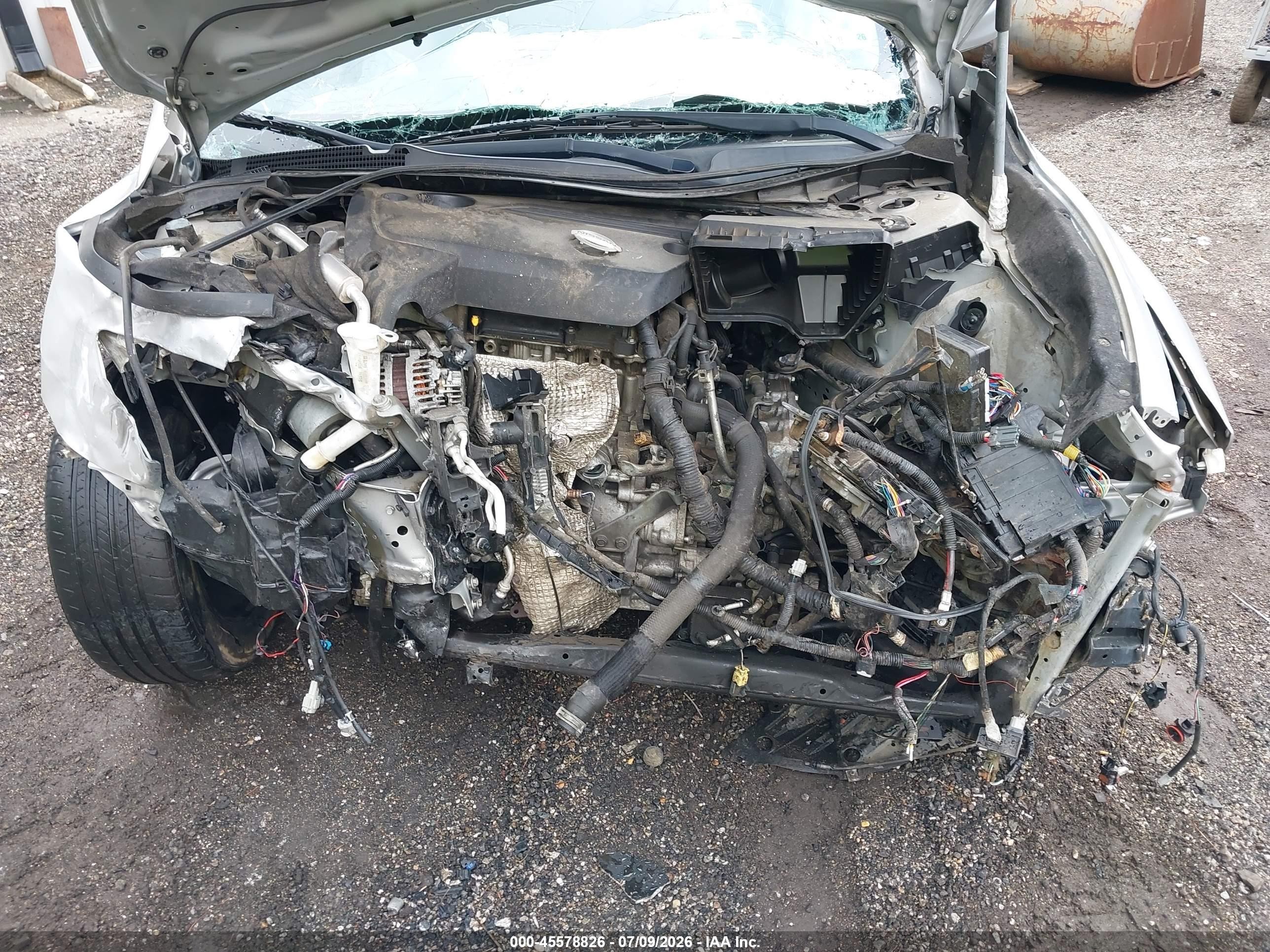 2014 Nissan Altima 2.5 S Silver vin: 1N4AL3APXEC187039
