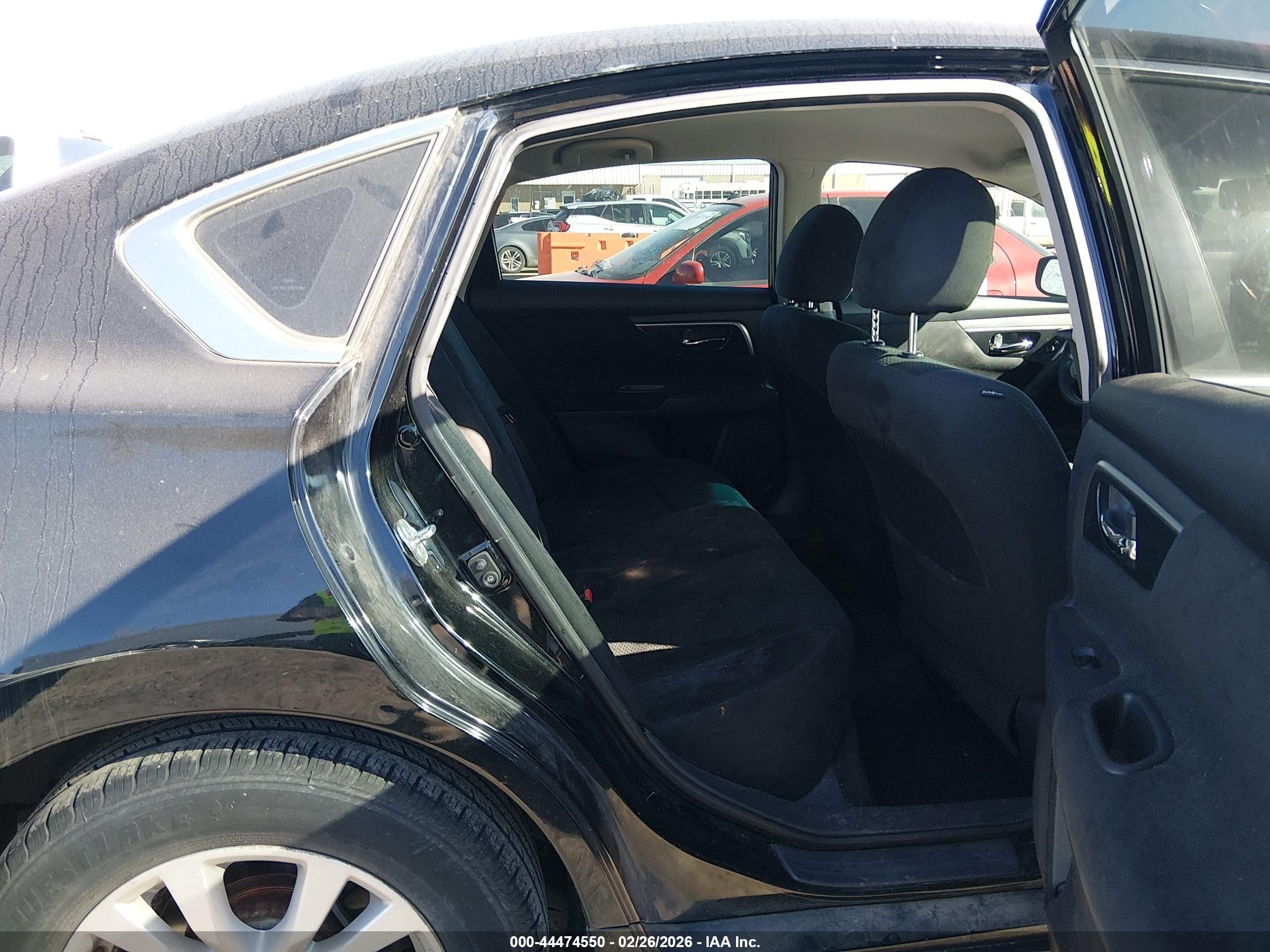 2014 Nissan Altima 2.5 S Black vin: 1N4AL3APXEC190507