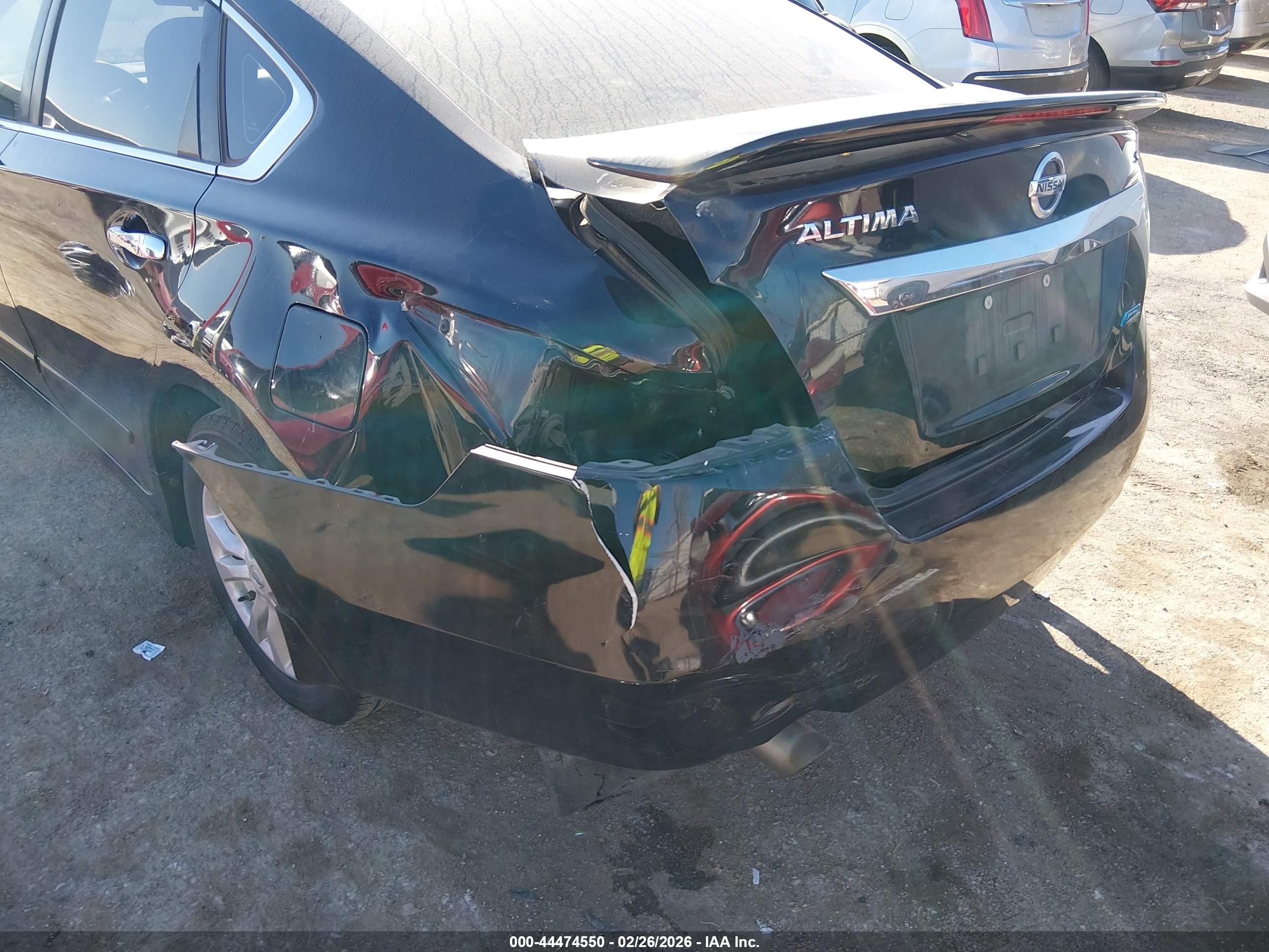 2014 Nissan Altima 2.5 S Black vin: 1N4AL3APXEC190507