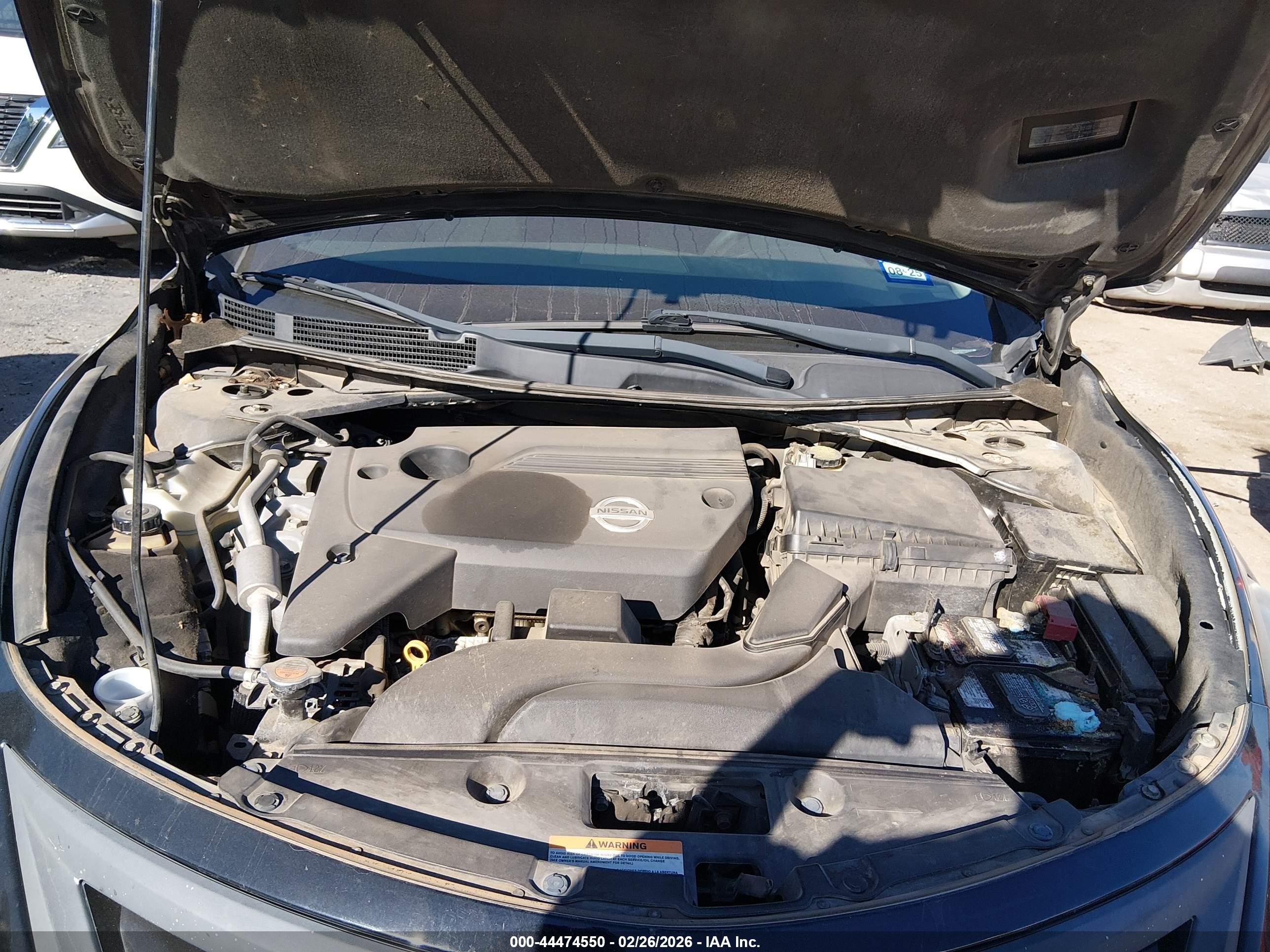2014 Nissan Altima 2.5 S Black vin: 1N4AL3APXEC190507