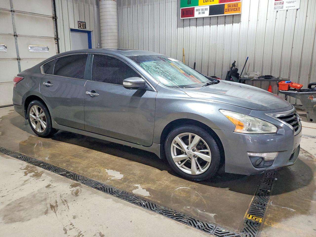 2014 Nissan Altima 2.5 Sl Gray vin: 1N4AL3APXEC194220