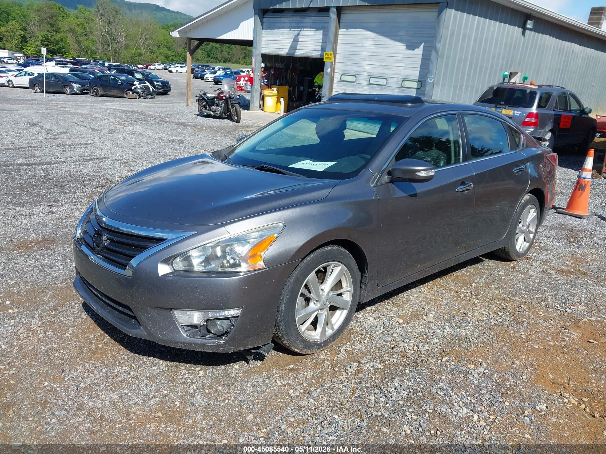 2014 Nissan Altima 2.5 Sl Gray vin: 1N4AL3APXEC195108