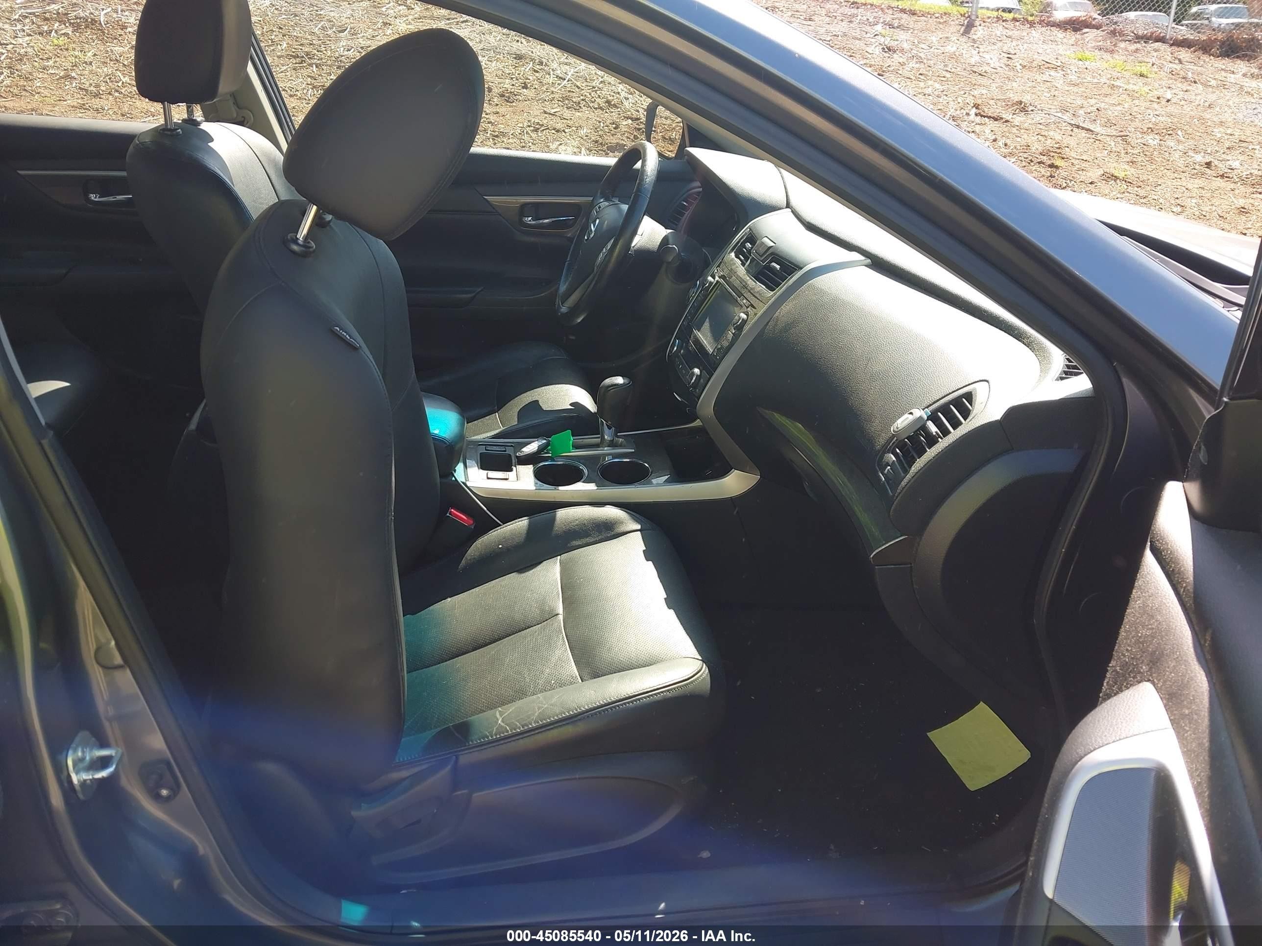 2014 Nissan Altima 2.5 Sl Gray vin: 1N4AL3APXEC195108